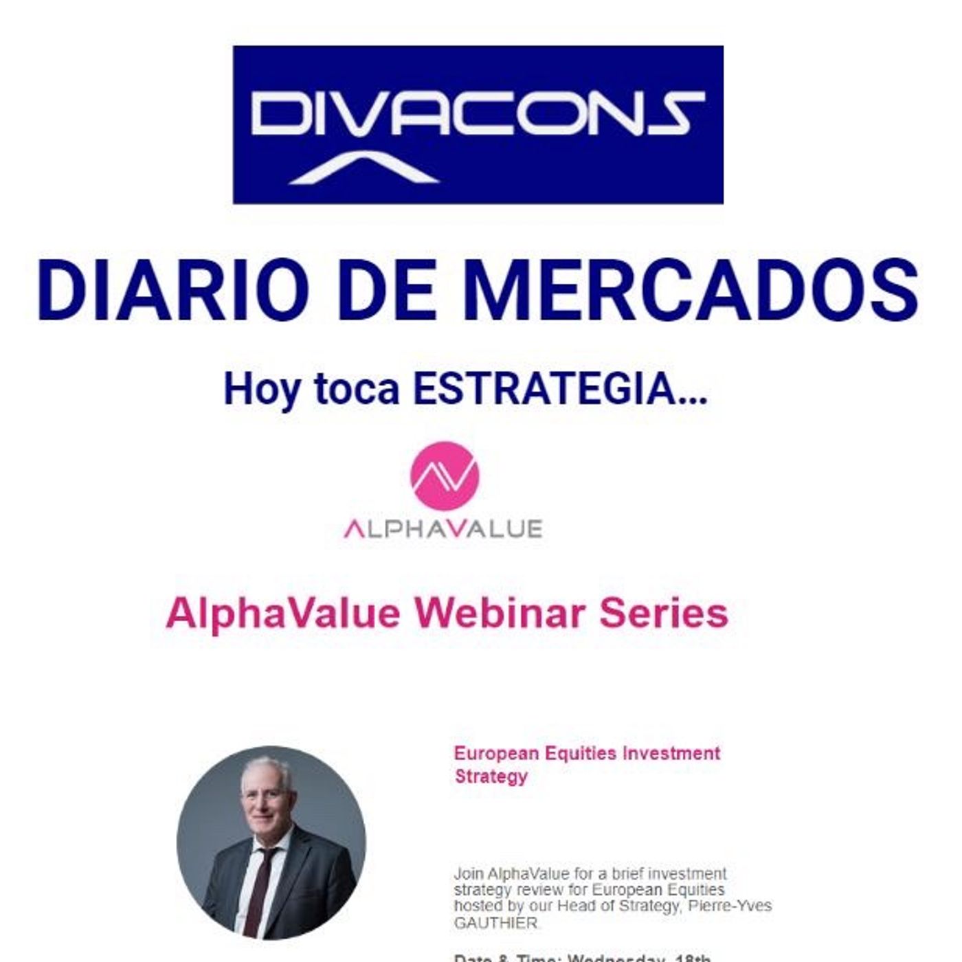 PODCAST en abierto DIARIO DE MERCADOS Miércoles 18 Oct episode artwork