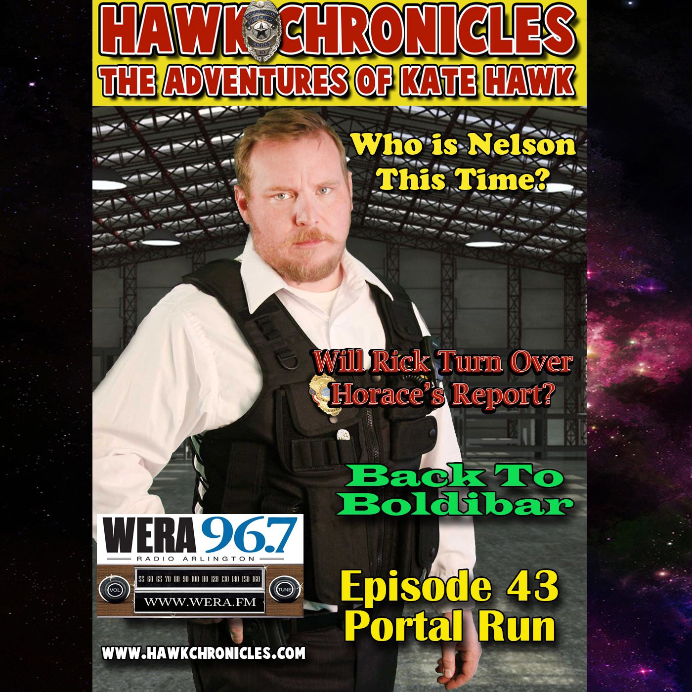 Episode 43 Hawk Chronicles "Portal Run" episode artwork