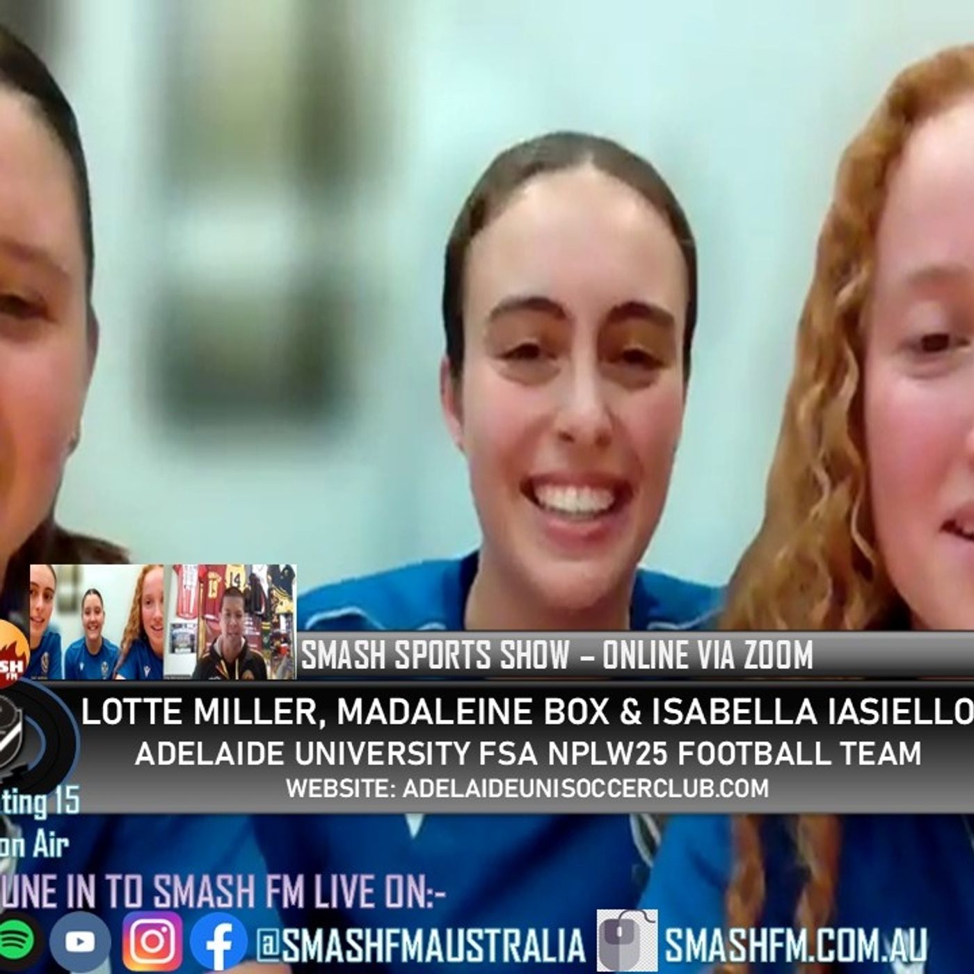 SSS15THYR: Adelaide University FC NPLW25 Interviews 190225