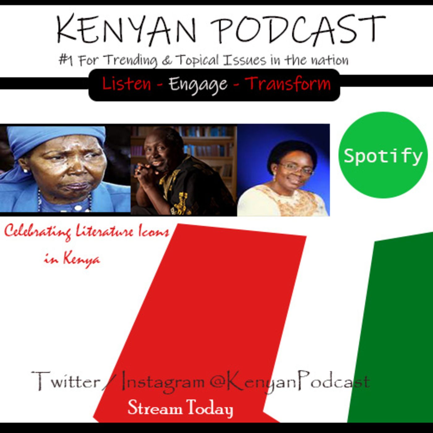 The Kenyan podcast - Celebrating Kenya's Literature Icons episode artwork
