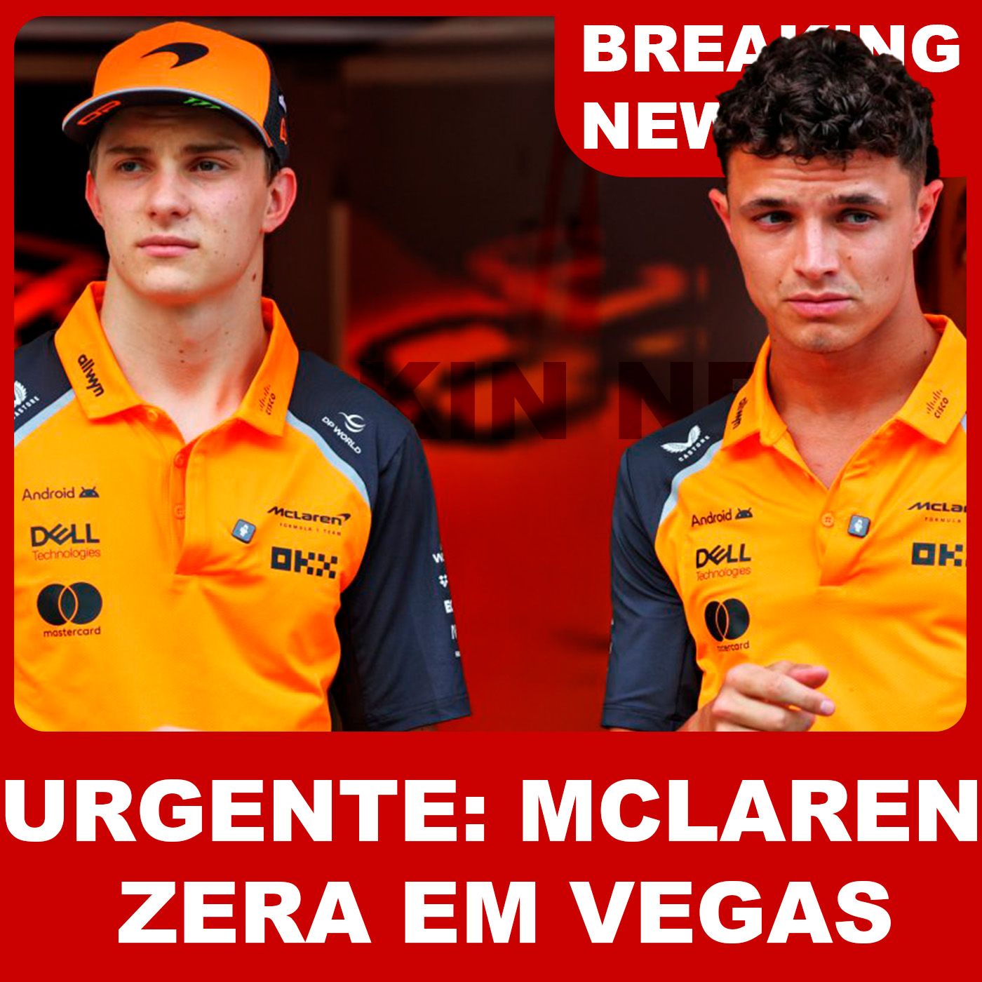 NORRIS e Piastri DESCLASSIFICADOS de VEGAS! MAX fica a 24 pontos da ponta | URGENTE NORRIS e Piastri DESCLASSIFICADOS de VEGAS! MAX fica a 24 pontos da ponta | URGENTE