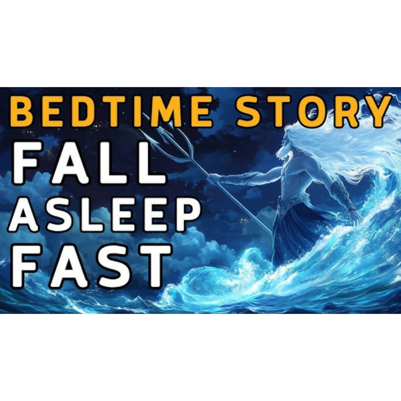 Calm your mind with this story A Dreamy Myth of PoseidonSleepy Story with WAVE SOUNDS