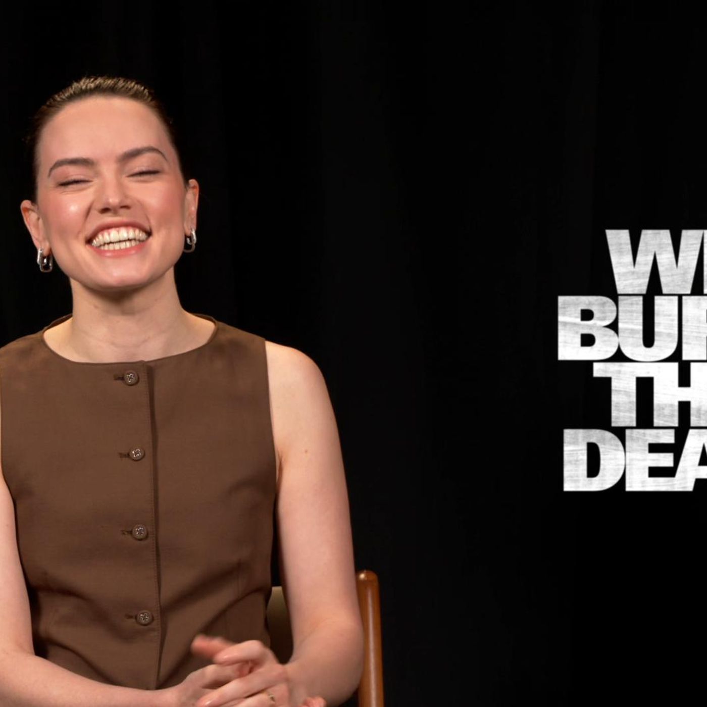Swinging Axes or Swinging Lightsabers? Daisy Ridley Talks Zombie Horror WE BURY THE DEAD Swinging Axes or Swinging Lightsabers? Daisy Ridley Talks Zombie Horror WE BURY THE DEAD