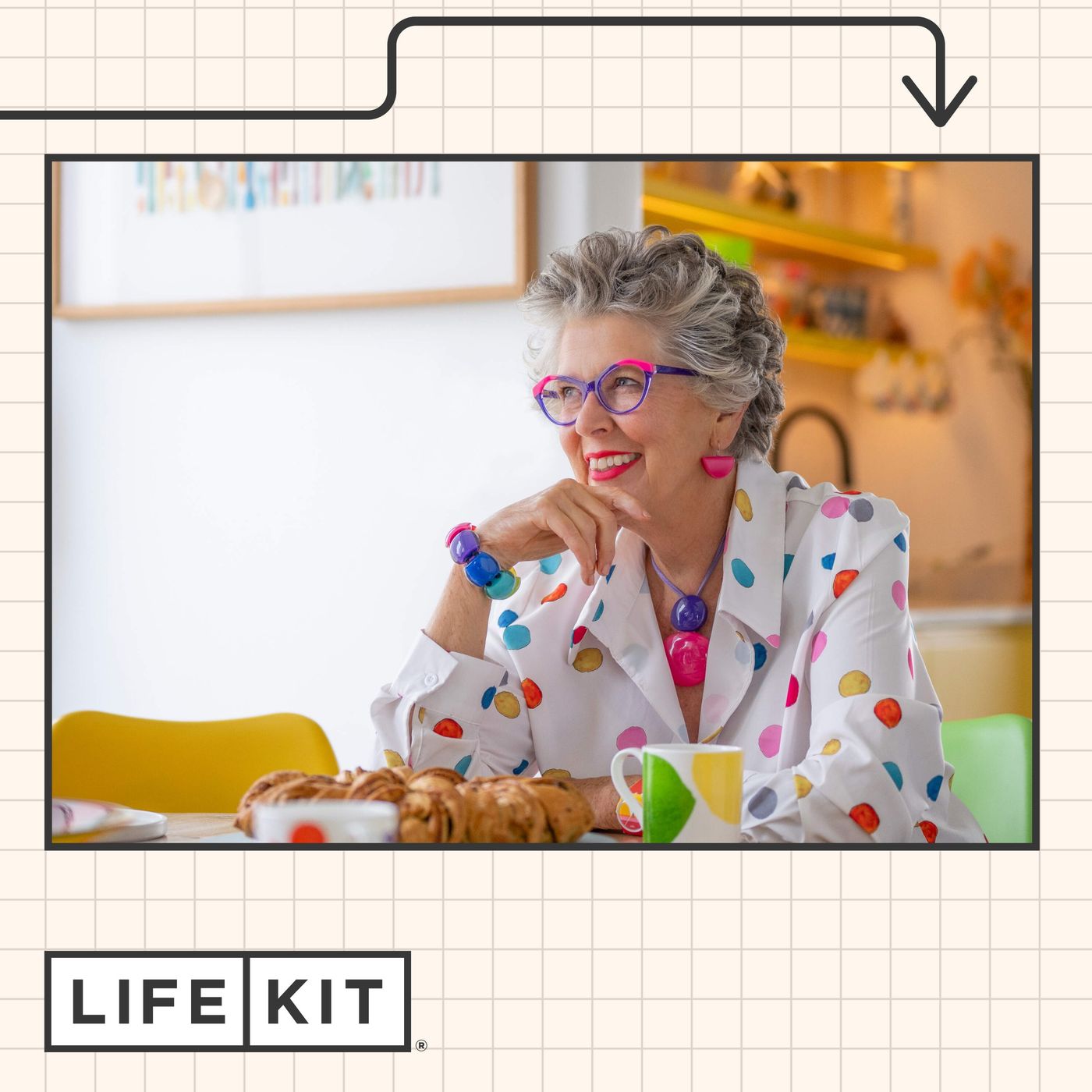 Clever kitchen hacks from 'Bake Off' judge Prue Leith episode artwork