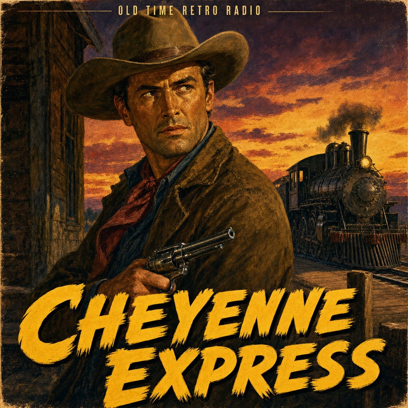 The Six Shooter - "Cheyenne Express" (1954) episode artwork