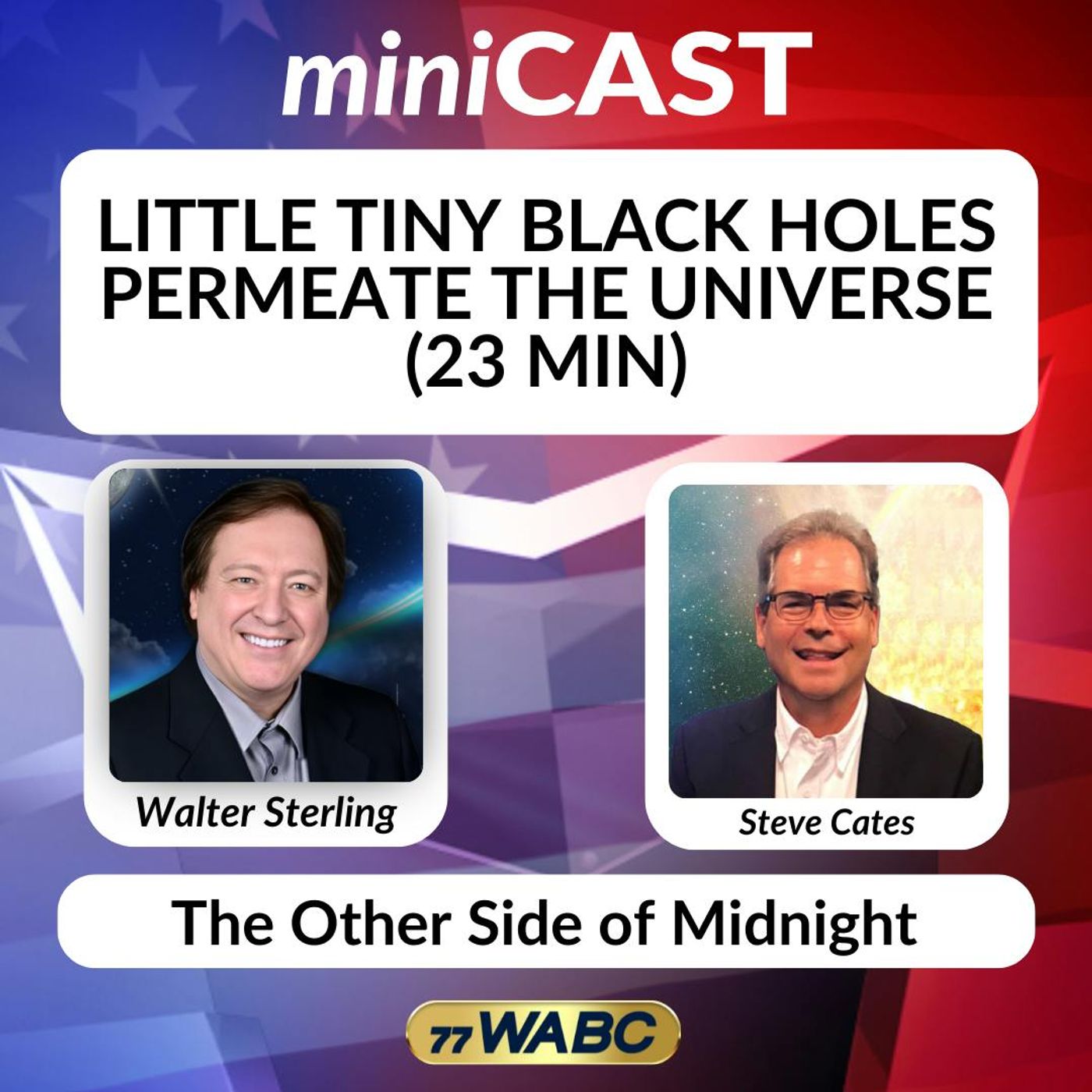 Steve Cates: Little Tiny Black Holes Permeate The Universe (23 min)