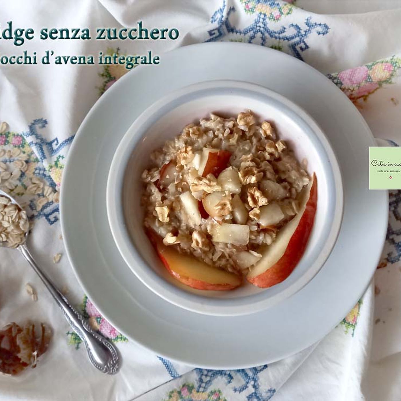 Porridge senza zucchero ai fiocchi d'avena integrale episode artwork
