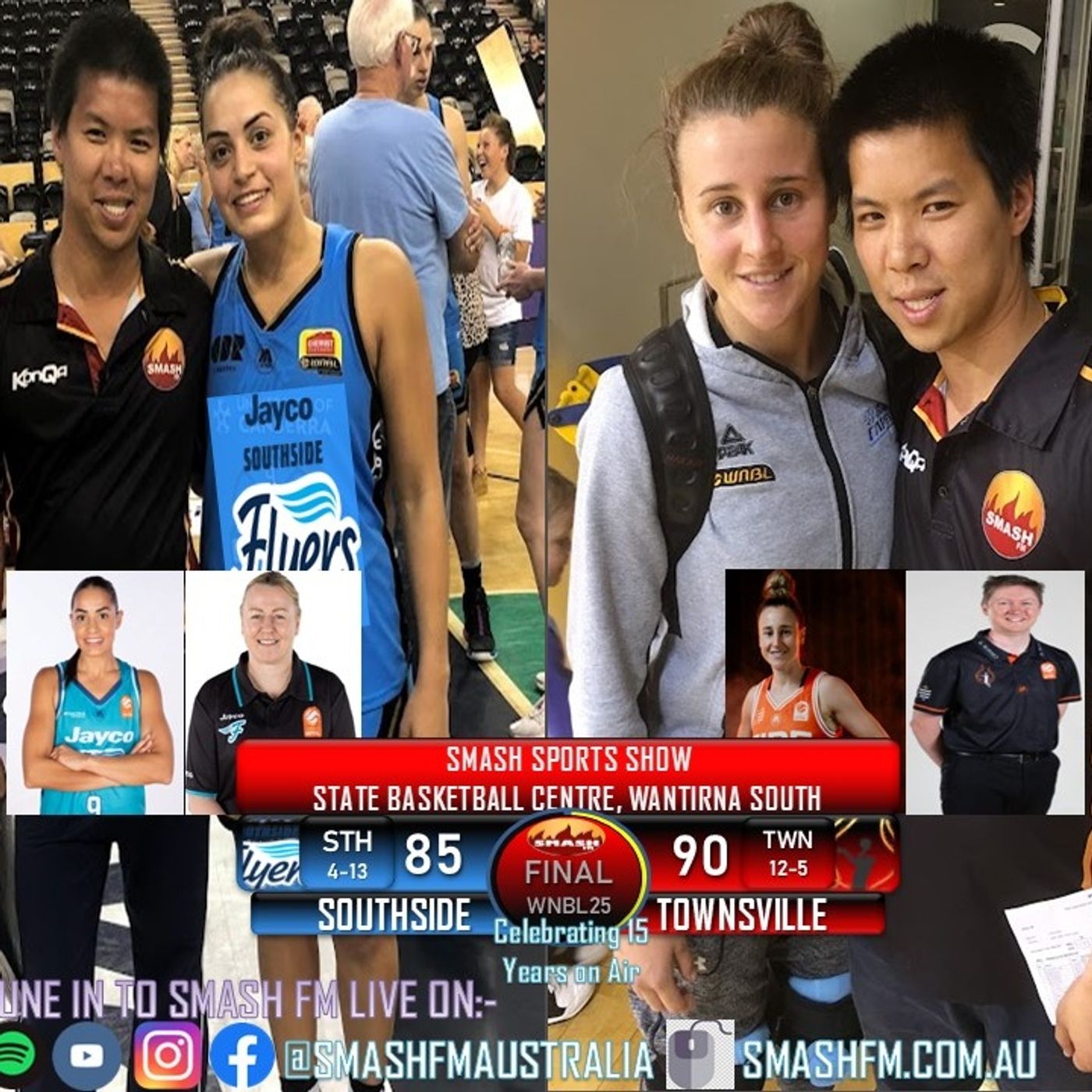 SSS15THYR: WNBL25 Wk14 Press Conference - Southside (85) v Townsville (90) 310125