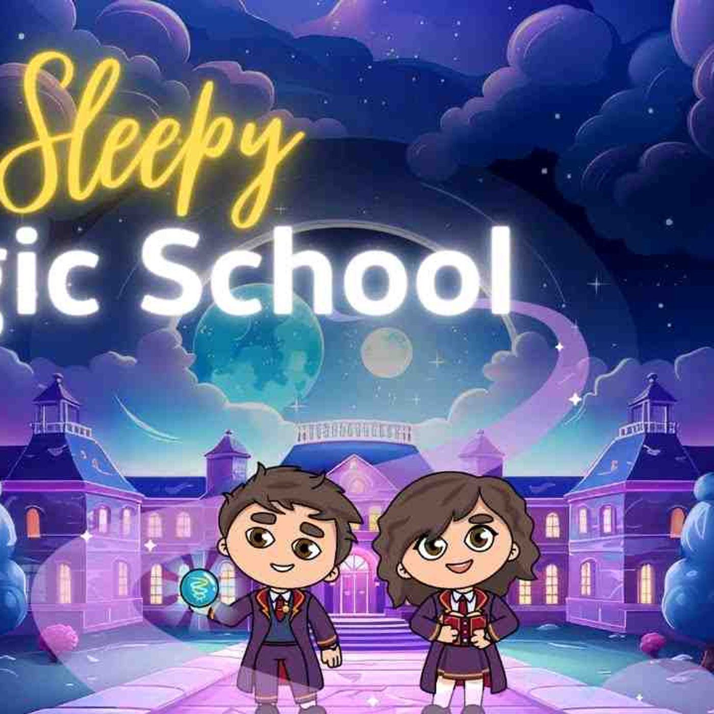 Kids Bedtime Story ⭐️ Sleepy Magic School 🪄 Relaxing Bedtime for Children with Calming Sleep Music episode artwork