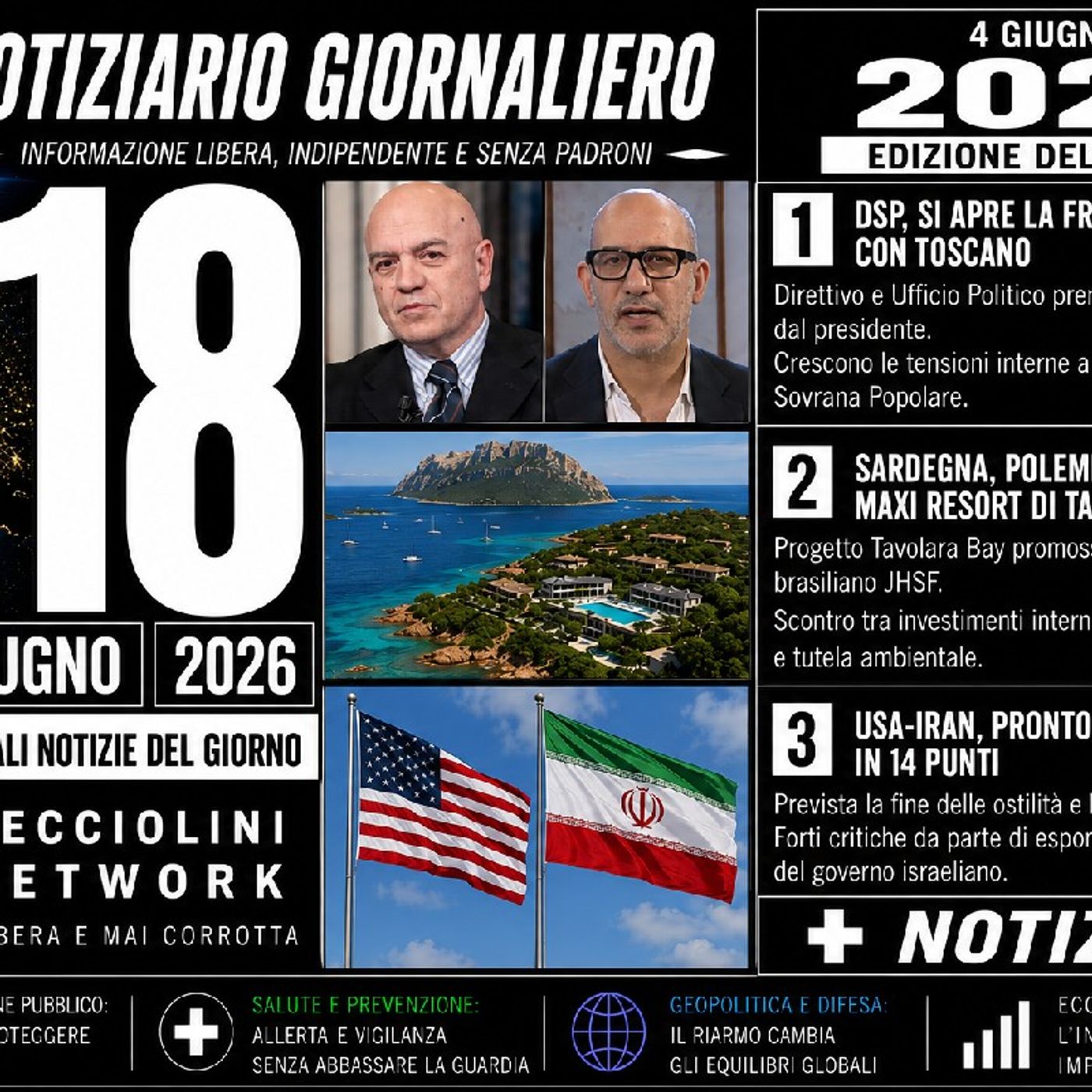 CAPIRE PRIMA DI CREDERE | Notiziario del mattino - del 18 Giugno 2026 episode artwork