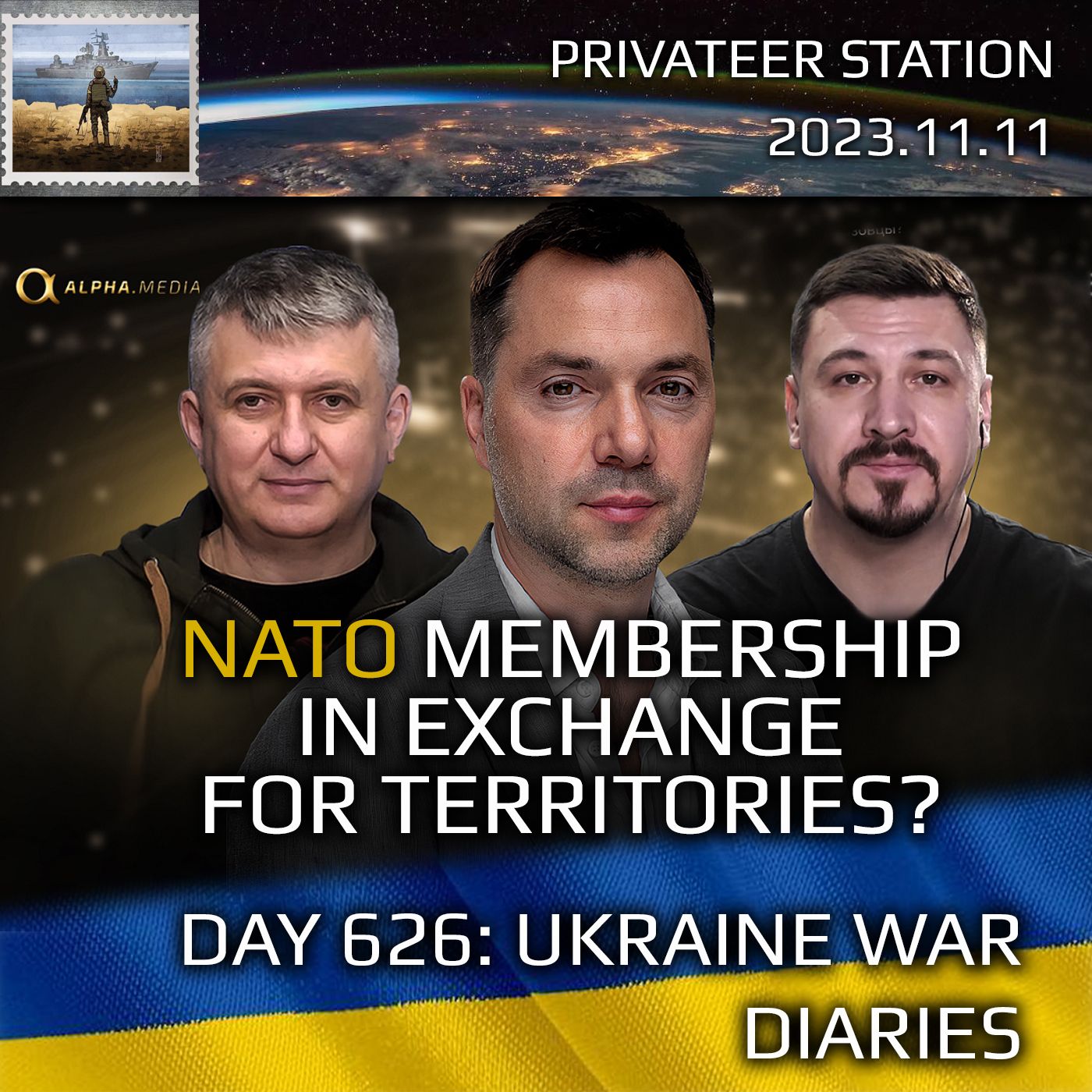 cover of episode War Day 626: NATO Membership in Exchange for Territories?