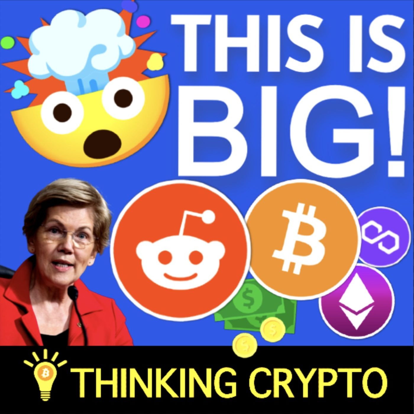 🚨REDDIT BUYS BITCOIN & ETHEREUM, MATIC - KRAKEN SUES THE SEC & ELIZABETH WARREN PANICS OVER JOHN DEATON!