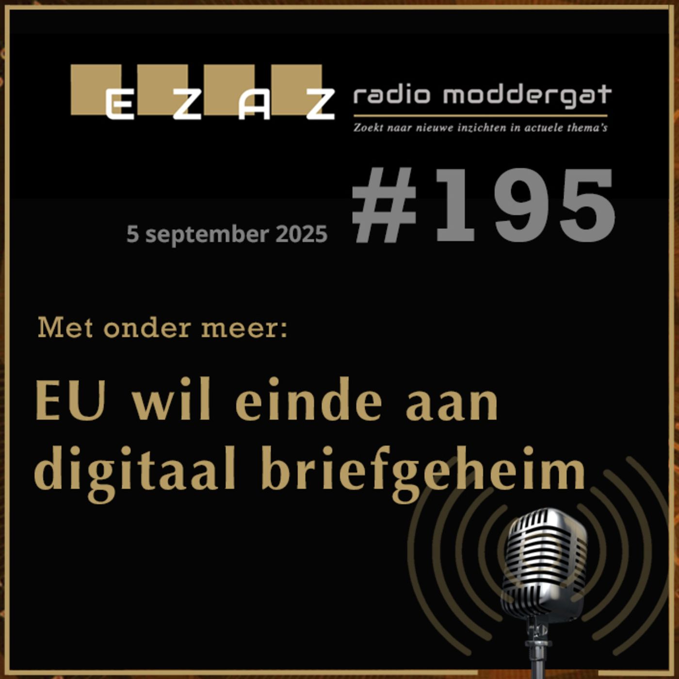 Radio Moddergat #195 - 2025-09-05 episode artwork