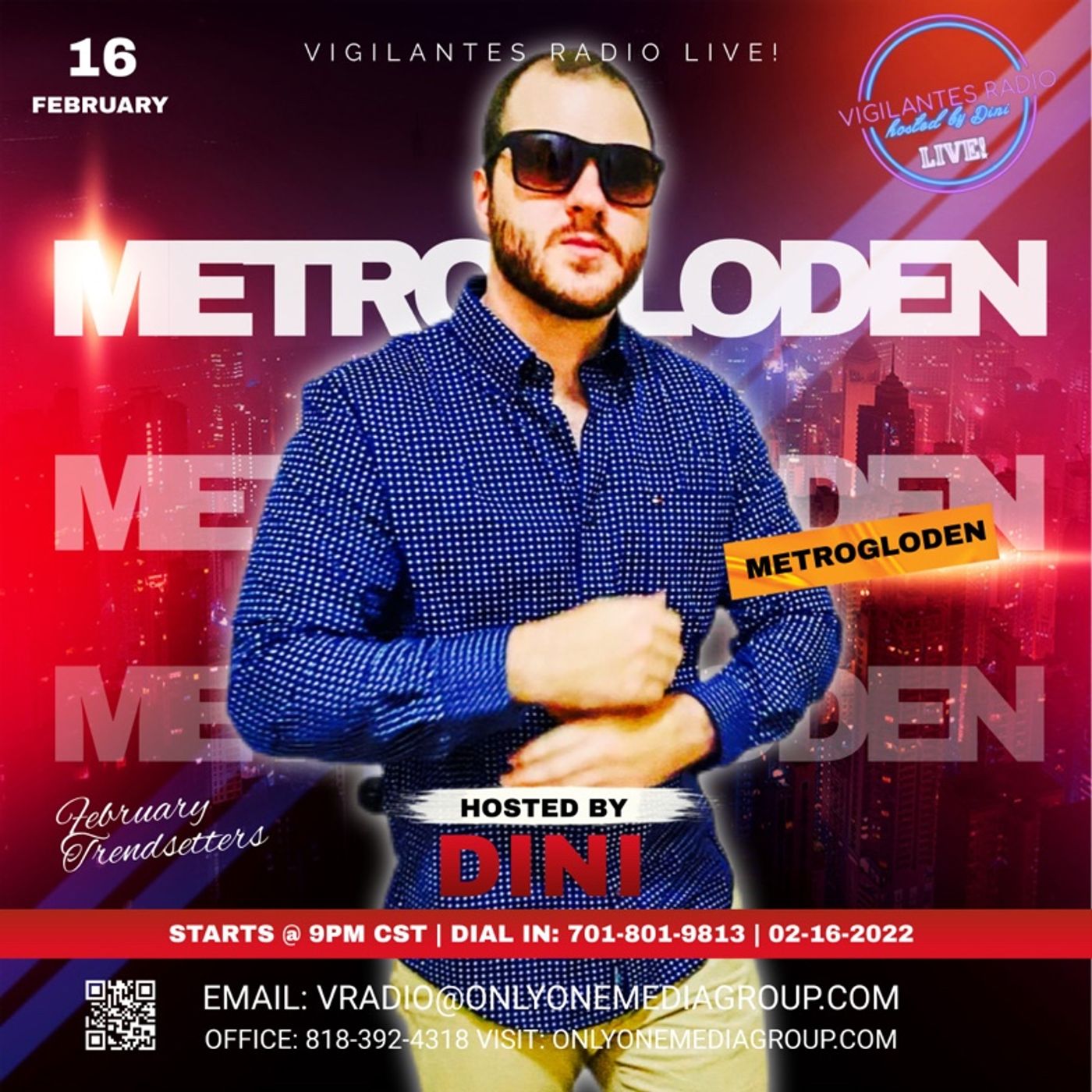 The MetroGloden Interview. Image