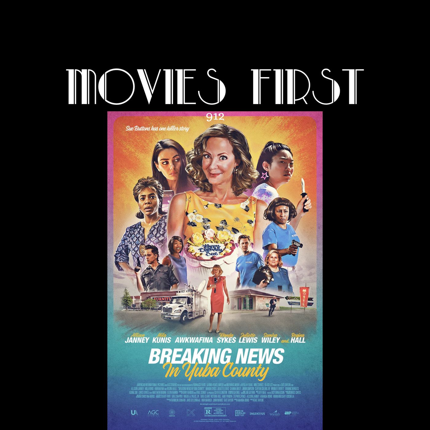 Breaking News in Yuba County (Comedy, Crime, Drama) (the @MoviesFirst review)