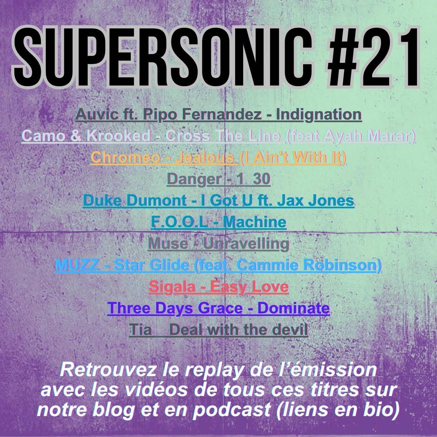 SUPERSONIC %2321 (27 juin 2025)