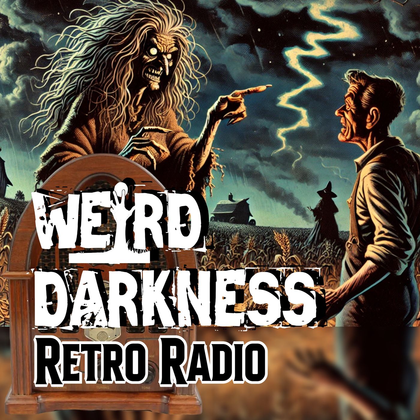 A Farmer Gets Help FROM A WITCH To Deal With His Landlord!: #RetroRadio EP0348 #WeirdDarkness - podcast episode cover