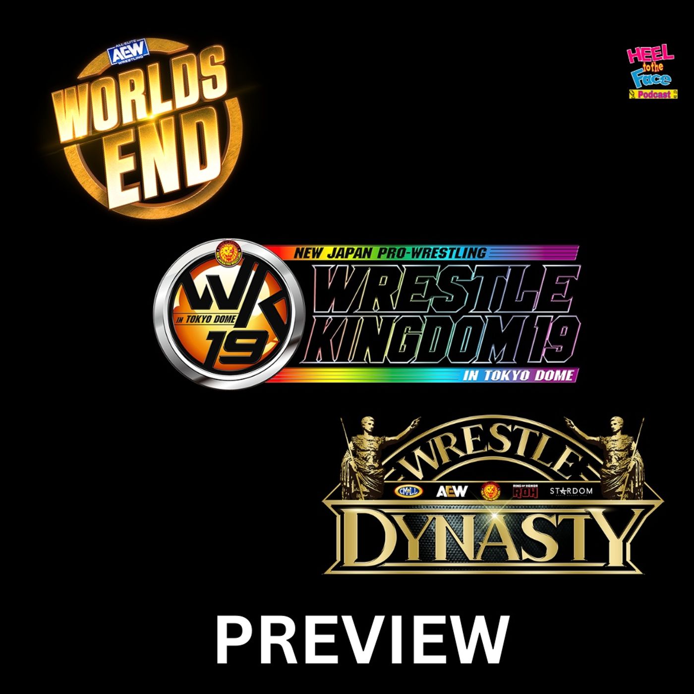 3 Big PPV's involving AEW talent over the next week episode artwork