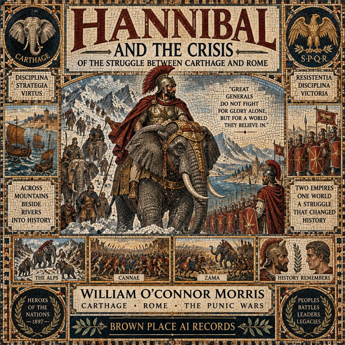 Hannibal and the Crisis of Carthage and Rome by William O’Connor Morris | Hannibal & Punic Wars Audiobook Part 1 episode artwork