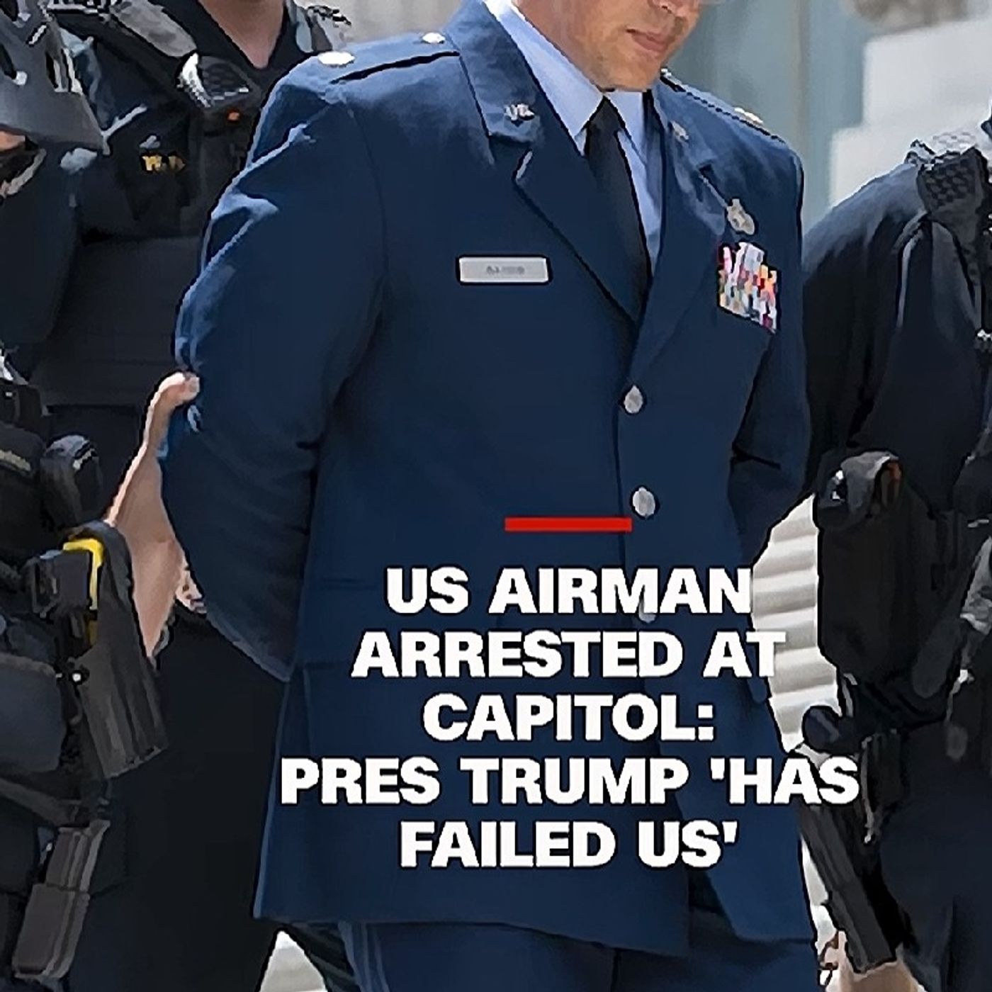 In a CNN exclusive, the airman who was arrested last month on the episode artwork