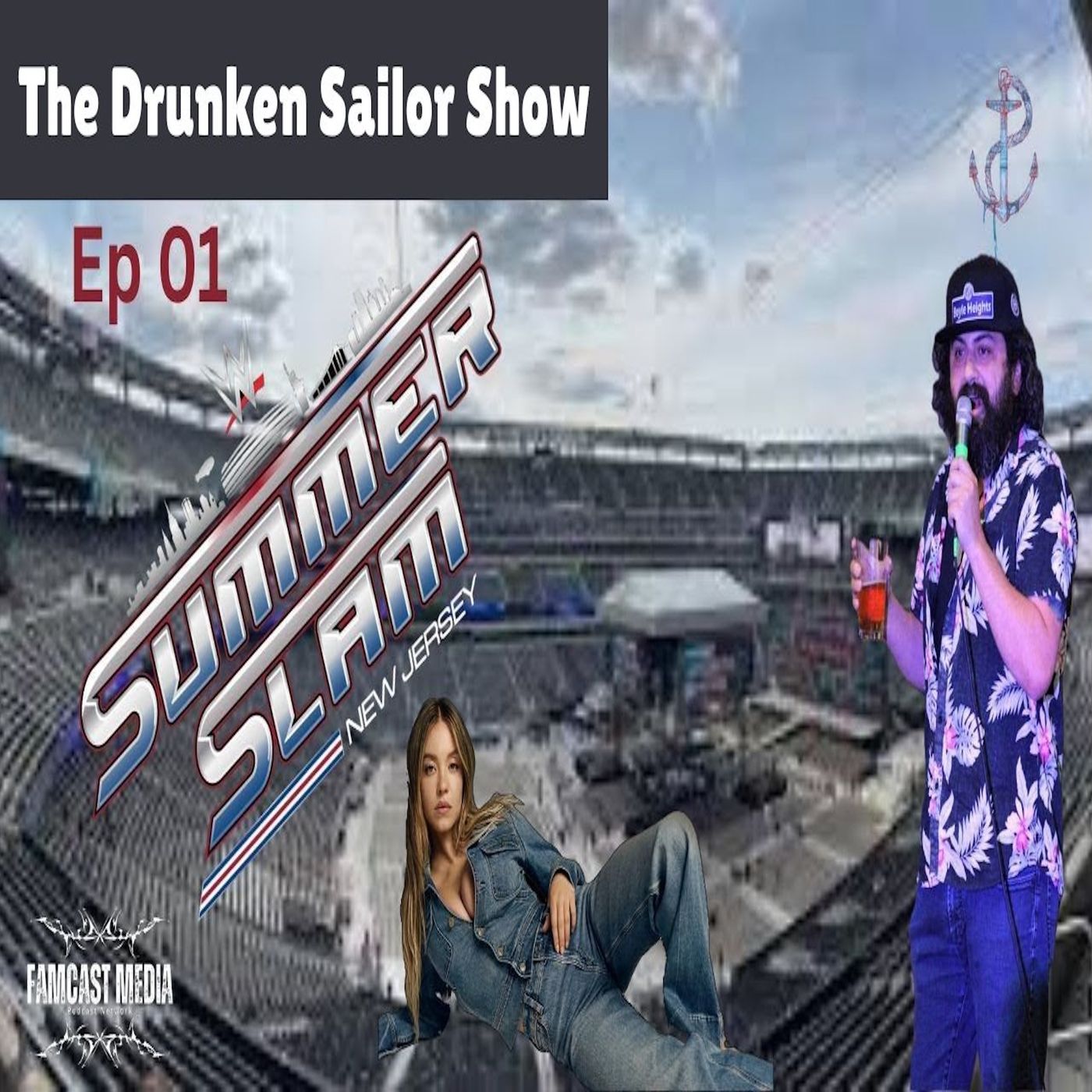 WWE SummerSlam 2025 Talk \ Sydney Sweeny Jeans Controversy episode artwork