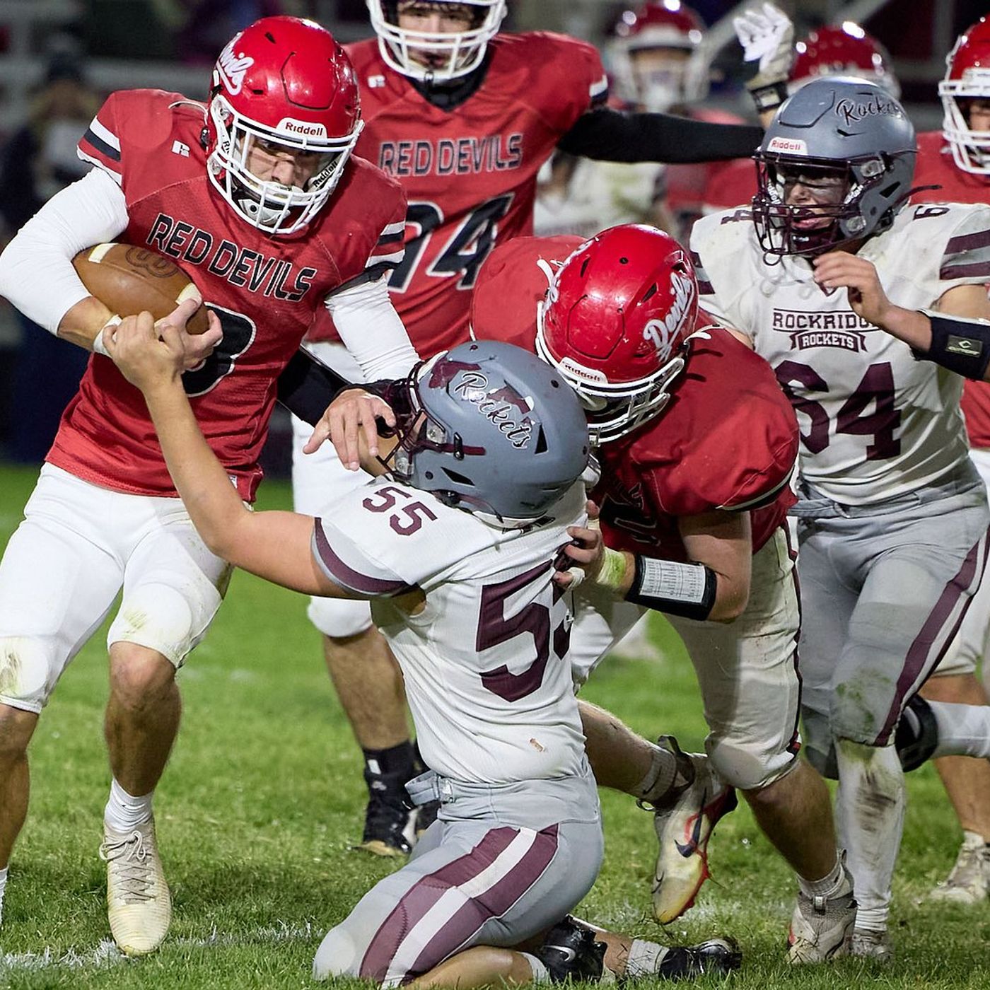 Hall-Putnam County can’t overcome early deficit in loss to No. 1 Rockridge