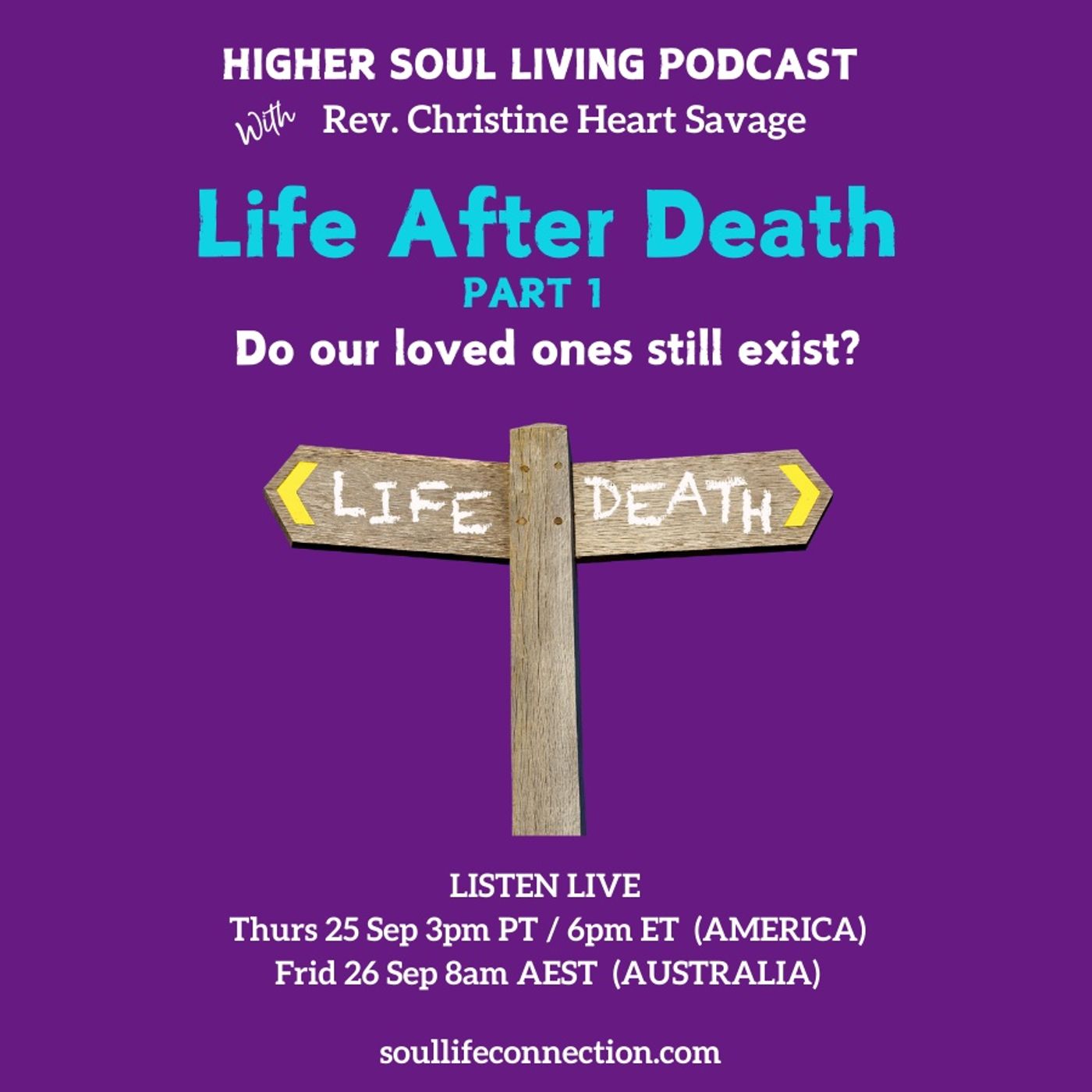 Life After Death... Do our loved ones still exist? episode artwork
