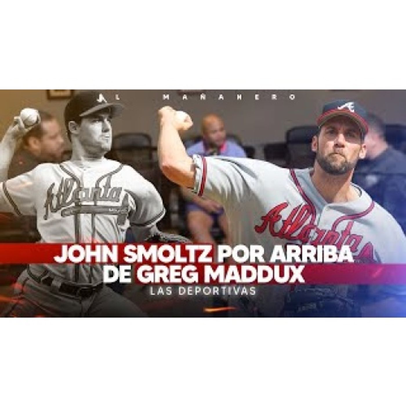 Correa le entra a Boletri por tema de Andruw Jones que dice John Smoltz por arriba de Greg Maddux