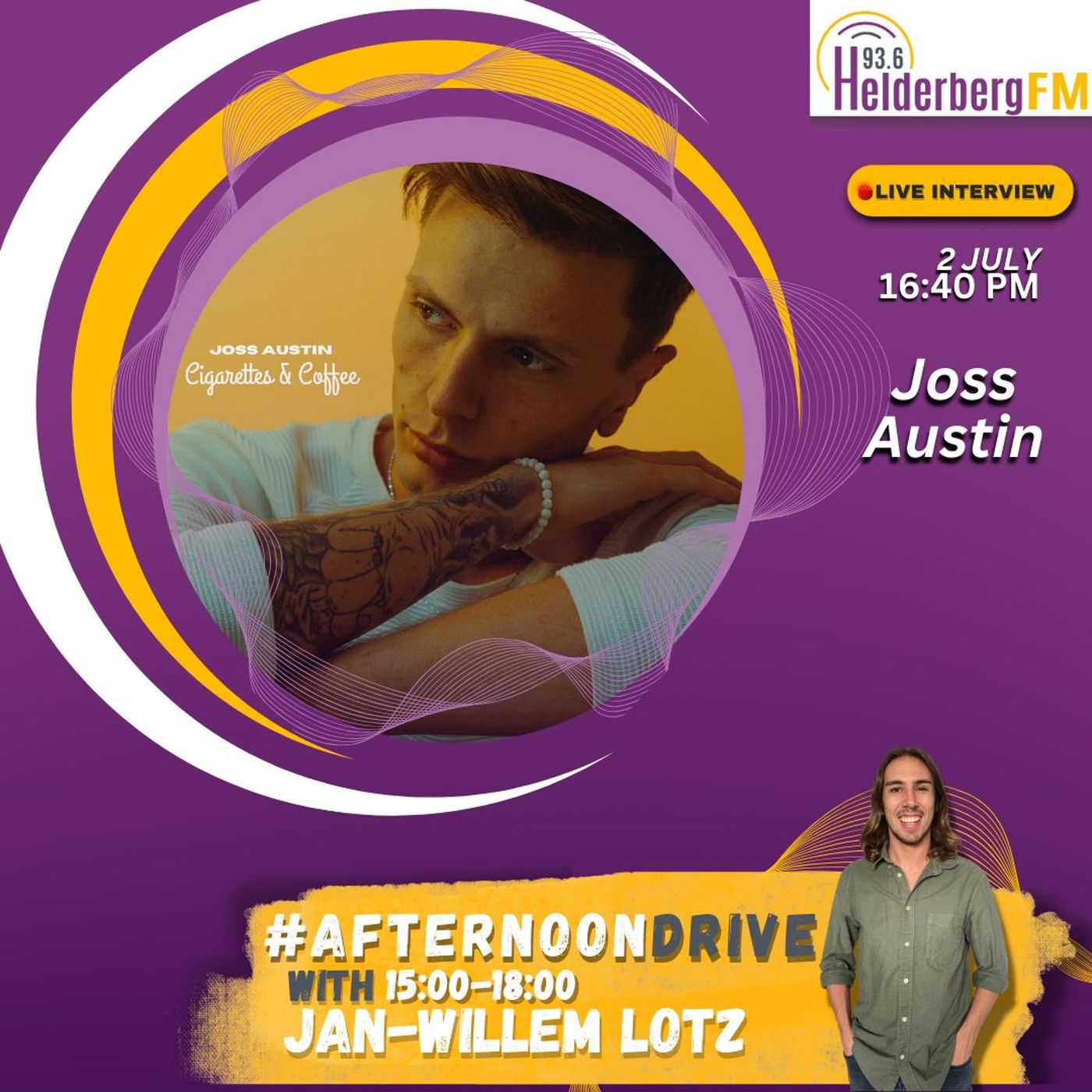 Joss Austin On #AfternoonDrive episode artwork