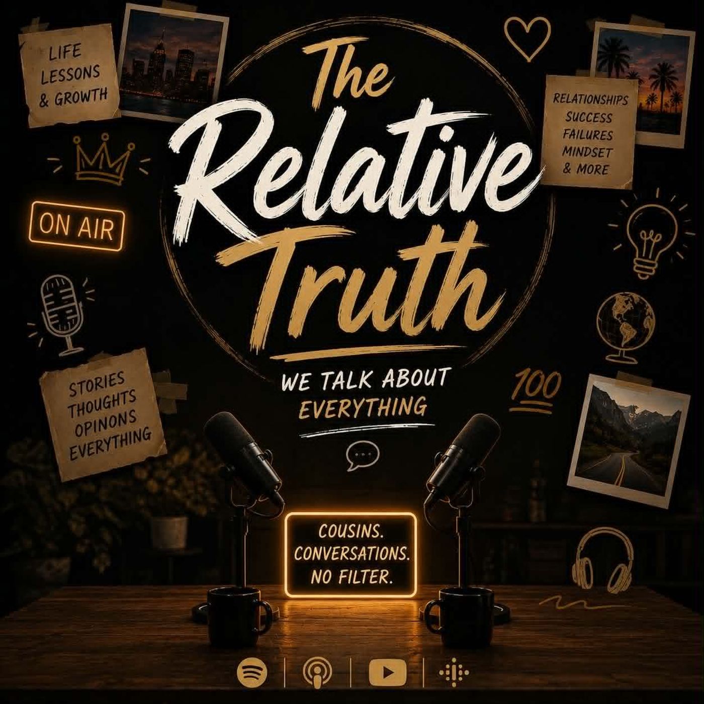 The Relative Truth podcast artwork