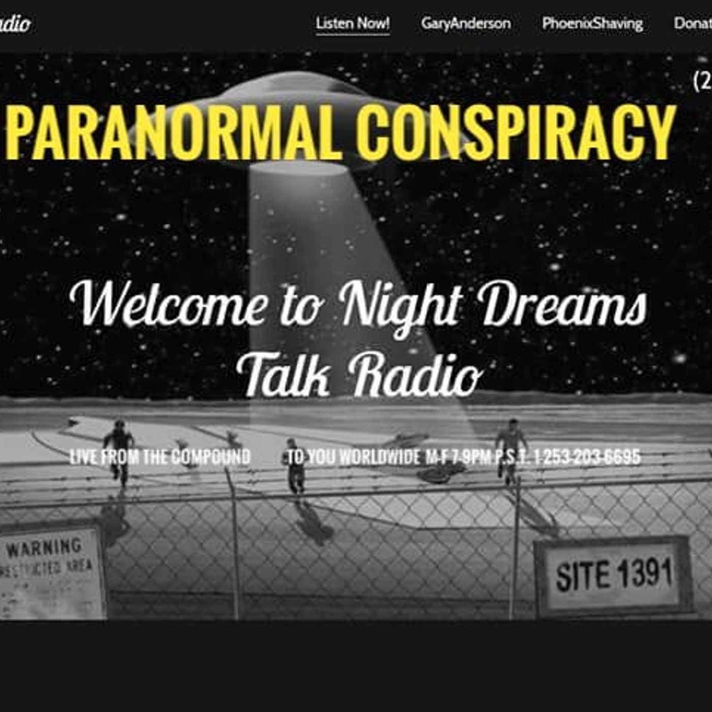 Night Dreams Talk Radio With Gary Anderson