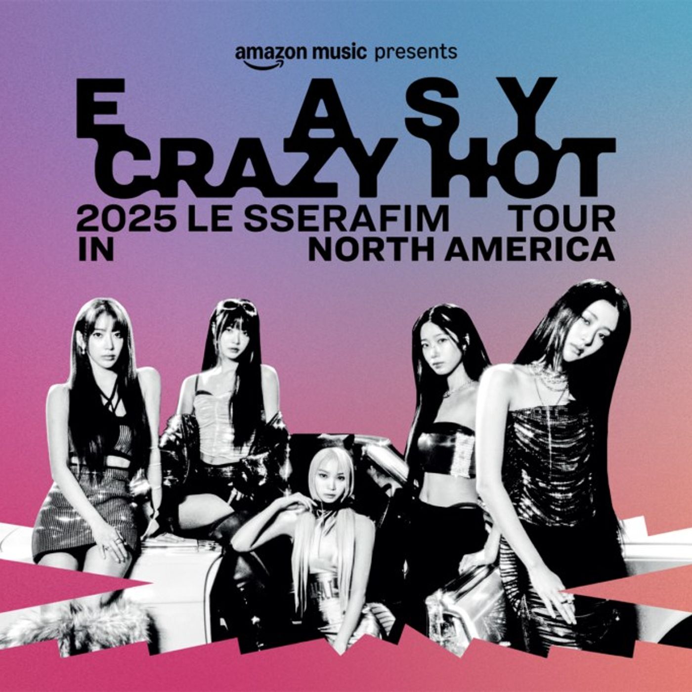 LE SSERAFIM, Amazon Partner On New Tour Merch Collection, Pop-Ups for Fans