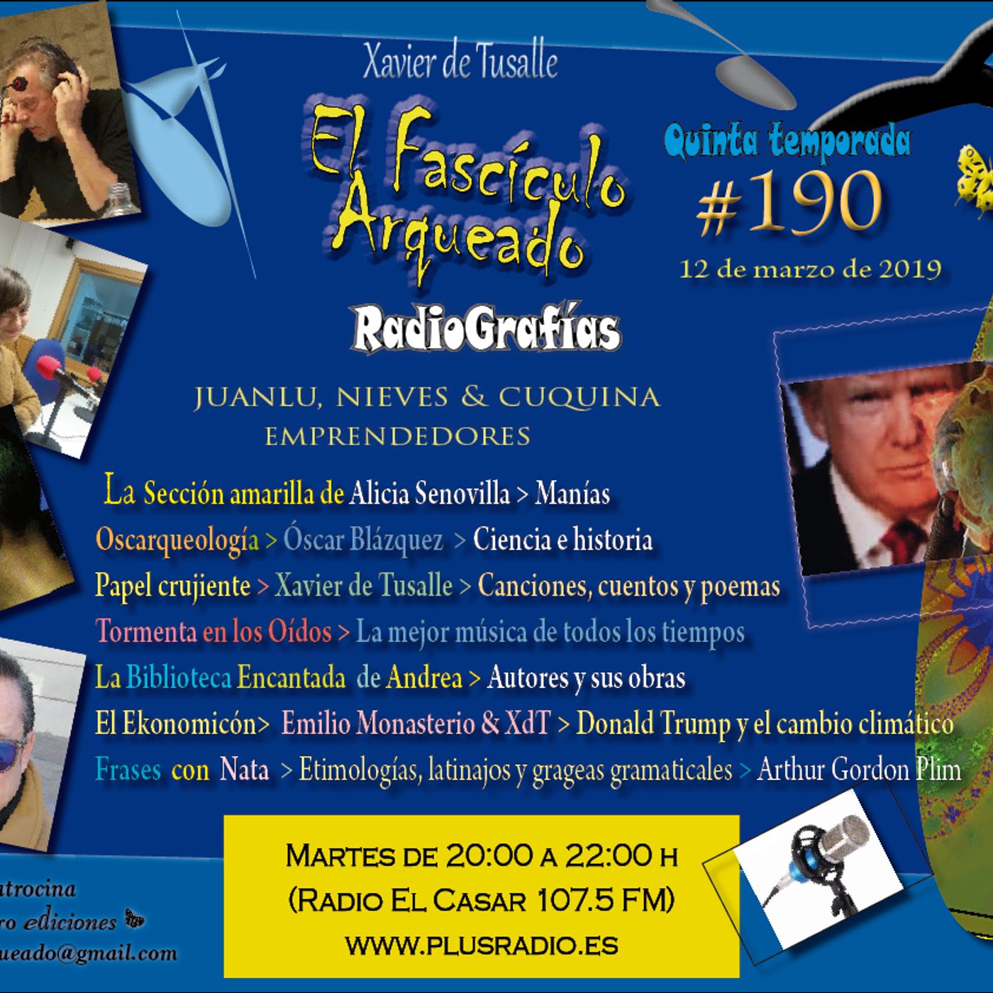 El Fascículo Arqueado - Radio & podcasting - Xavier de Tusalle