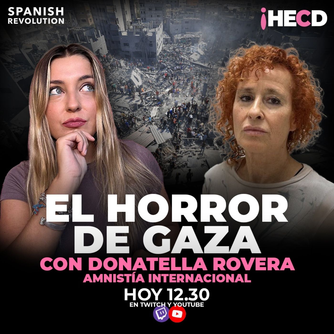HECD! 465 Marina Lobo - Crisis en el PP + Crímenes de guerra, con Donatella Rovera, Rodolfo Sancho