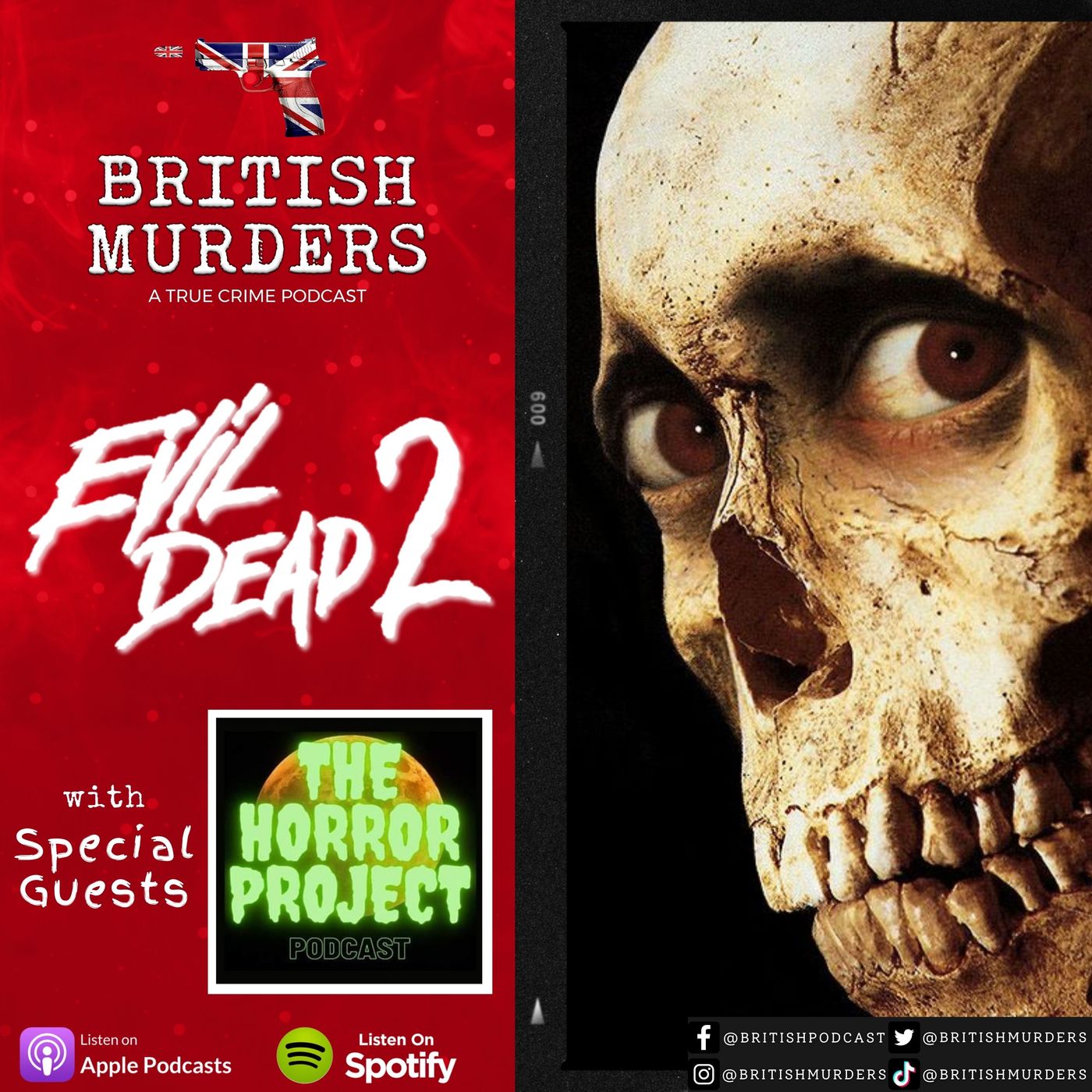 Evil Dead II (1987) | Movie Review feat. The Horror Project Podcast Image