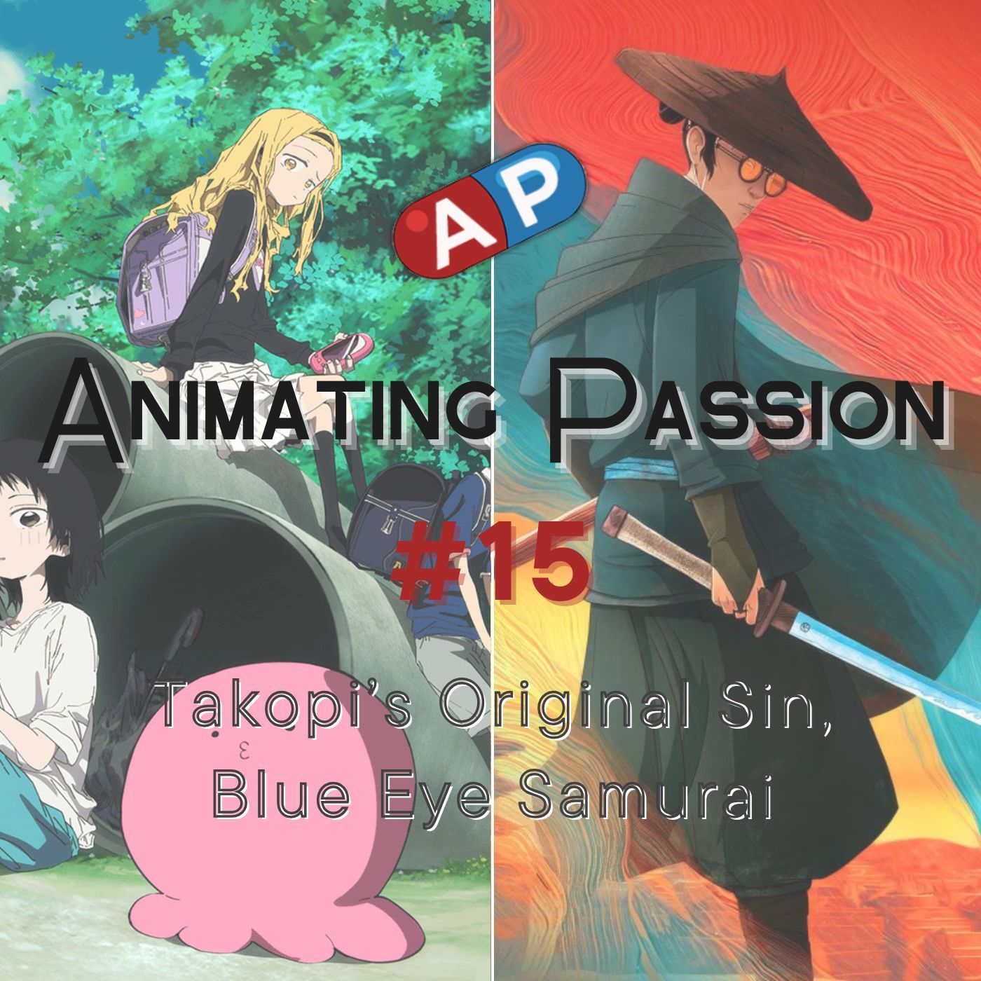 #15 | Takopi's Original Sin, Blue Eye Samurai episode artwork