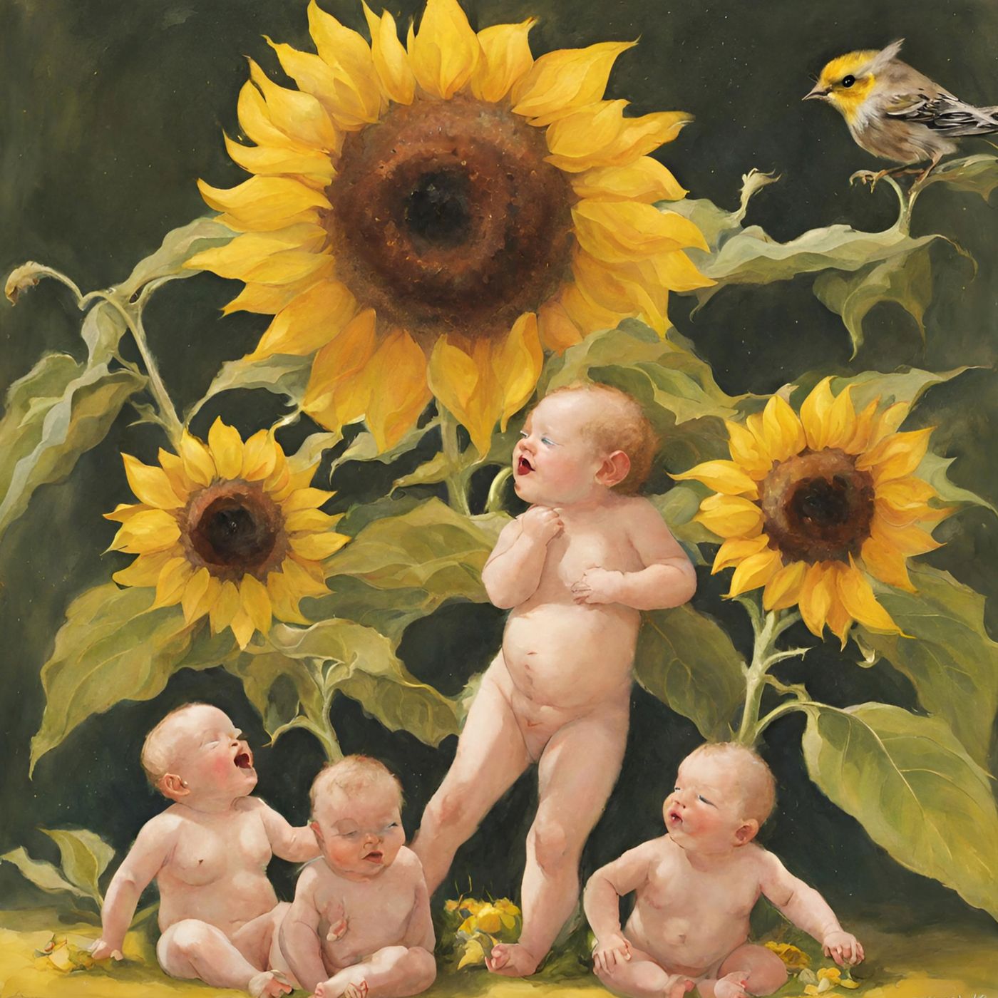 El girasol que cantaba y dormía a los niños