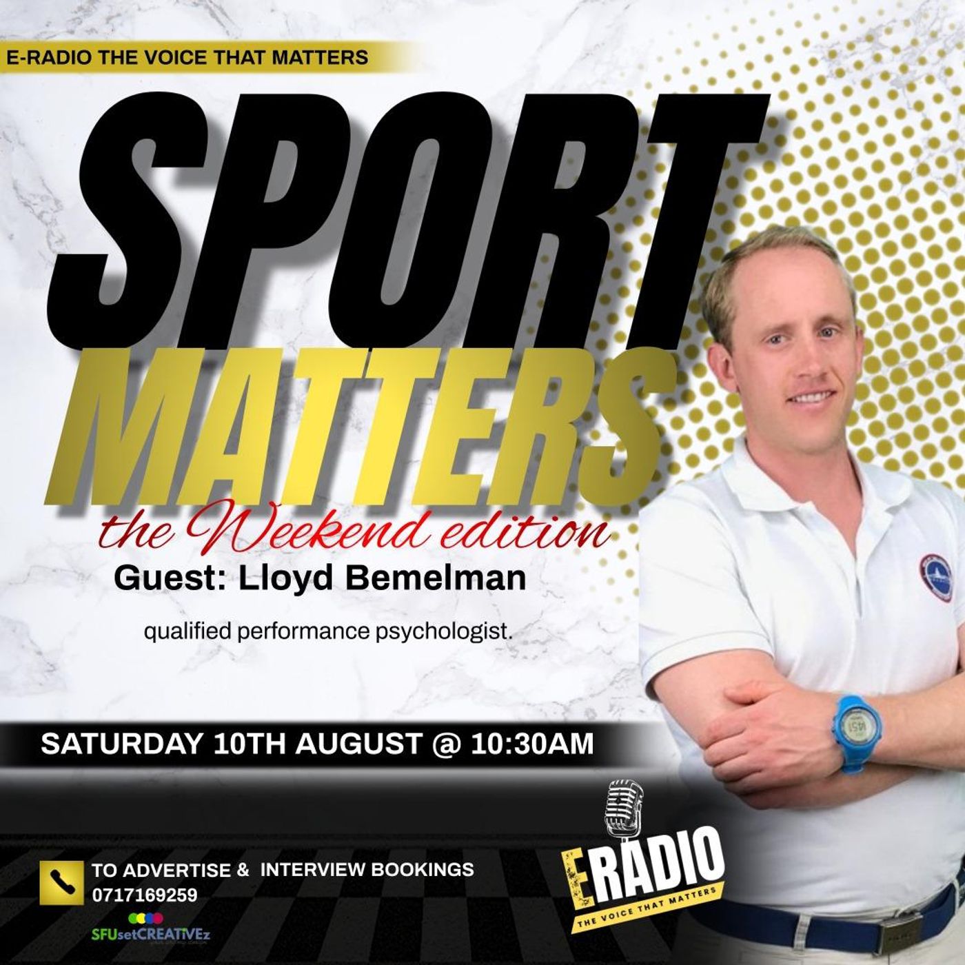E-Radio\'s podcast The voice that matters