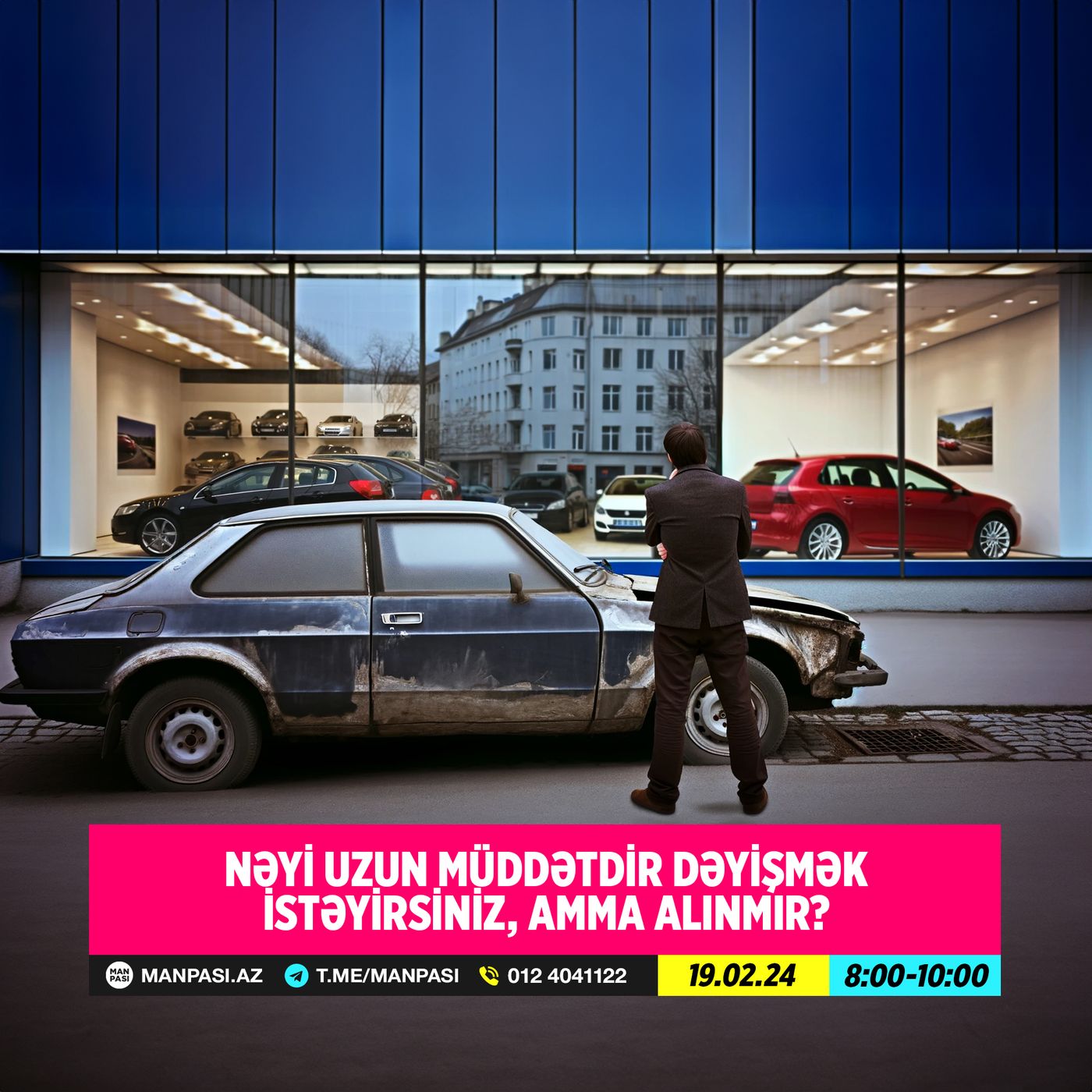 Nəyi uzun müddətdir dəyişmək istəyirsiniz, amma alınmır? 19.02.2024