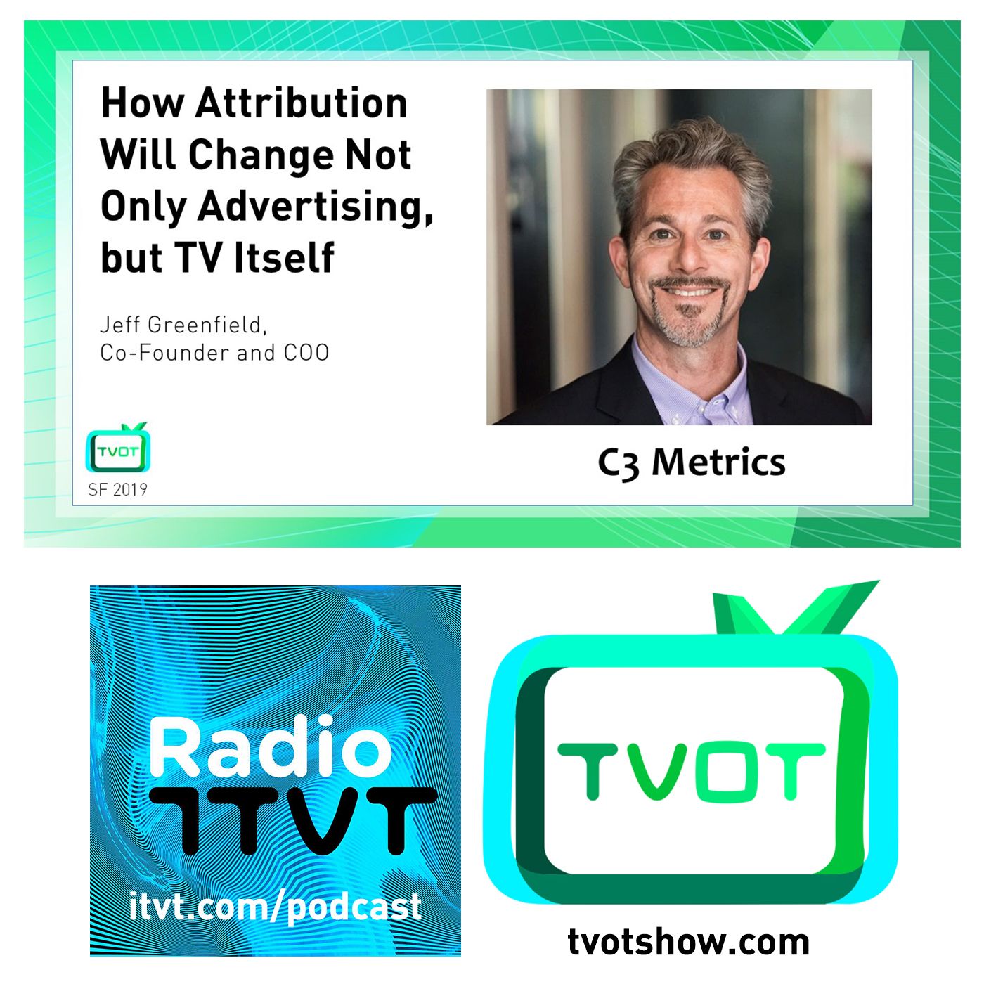 Radio ITVT: "How Attribution Will Change Not Only Advertising, but TV Itself" at TVOT SF 2019 episode artwork