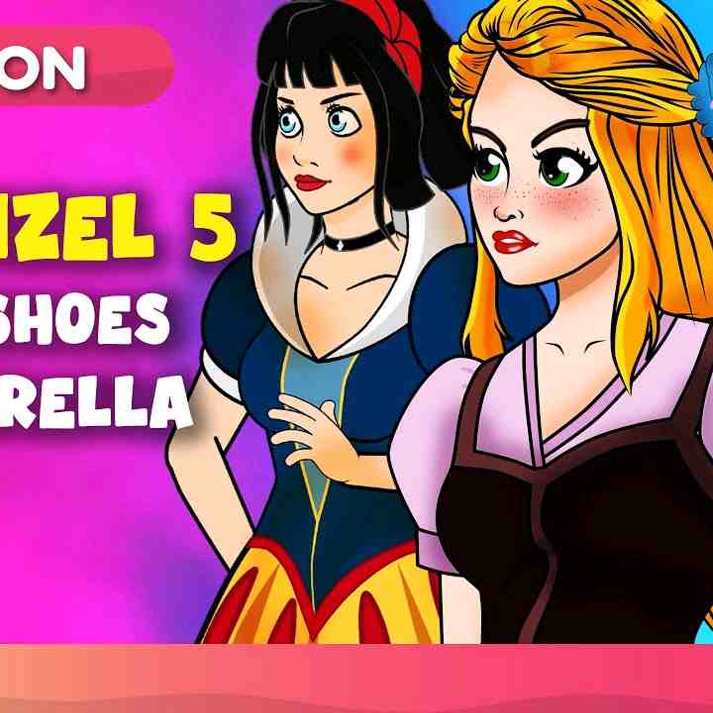 Rapunzel   Red Shoes   Cinderella _ Bedtime Stories for Kids in English _ Fairy Tales episode artwork