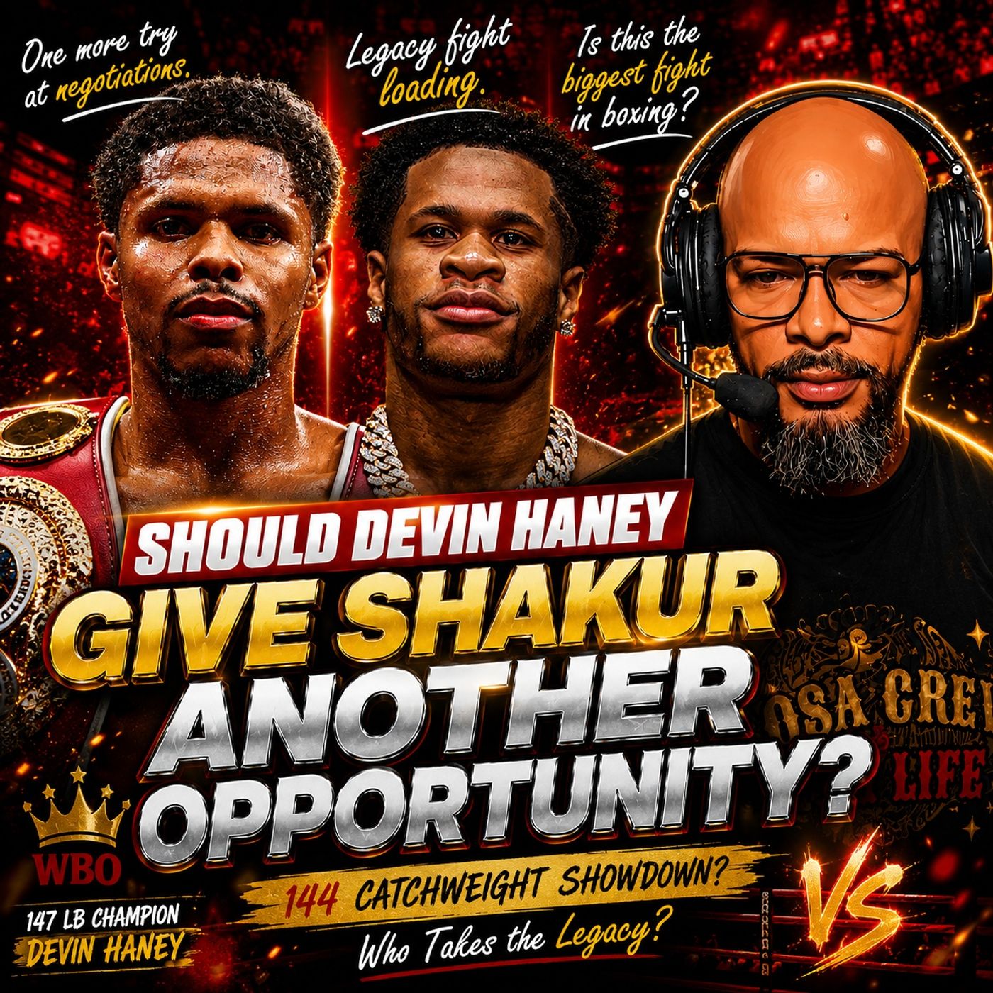 ☎️Devin Haney vs Shakur Stevenson at 144❓Should Haney Reward Shakur After Keyshawn's Withdrawal❓
