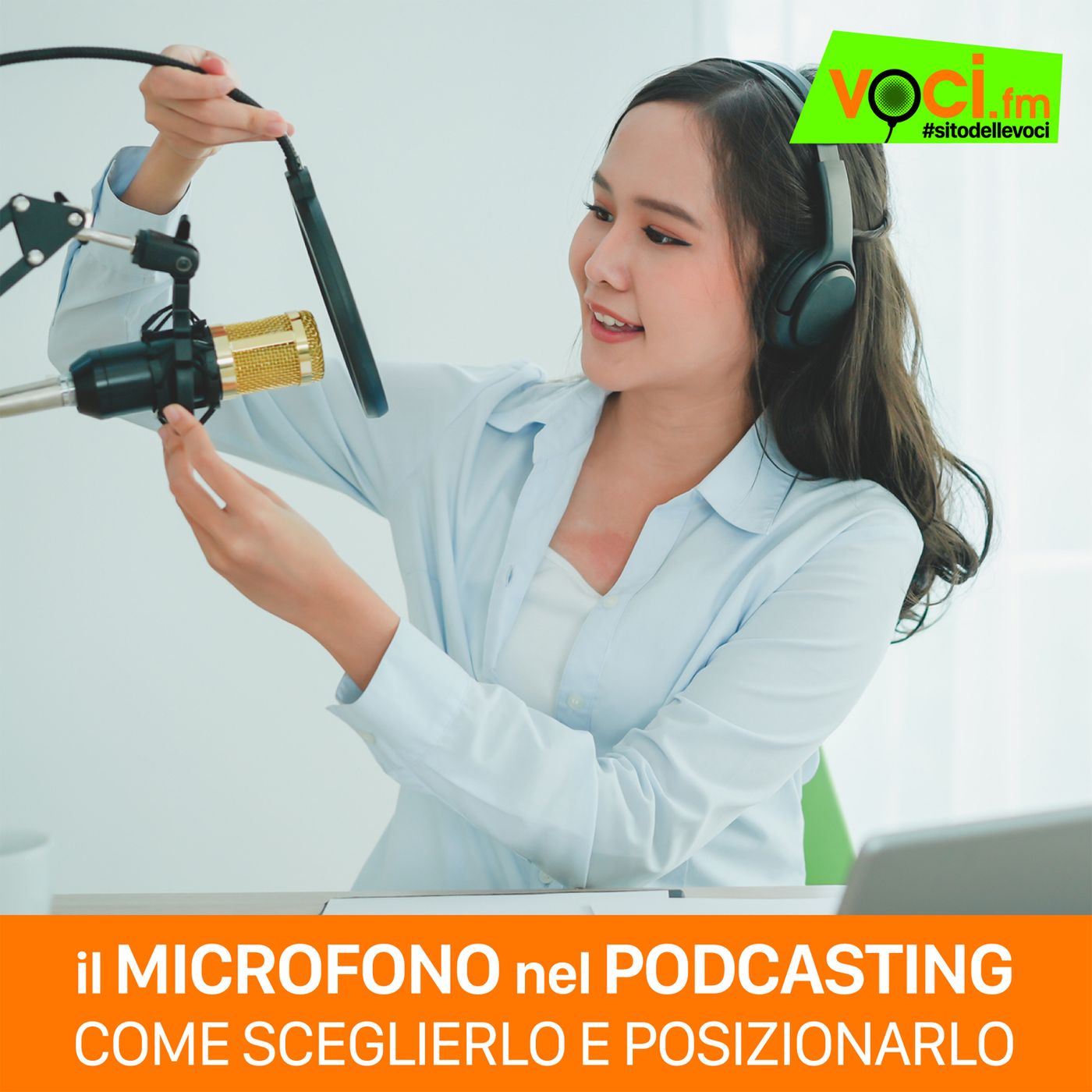 Clicca PLAY e ascolta PODCASTING: come posizionare correttamente il microfono episode artwork