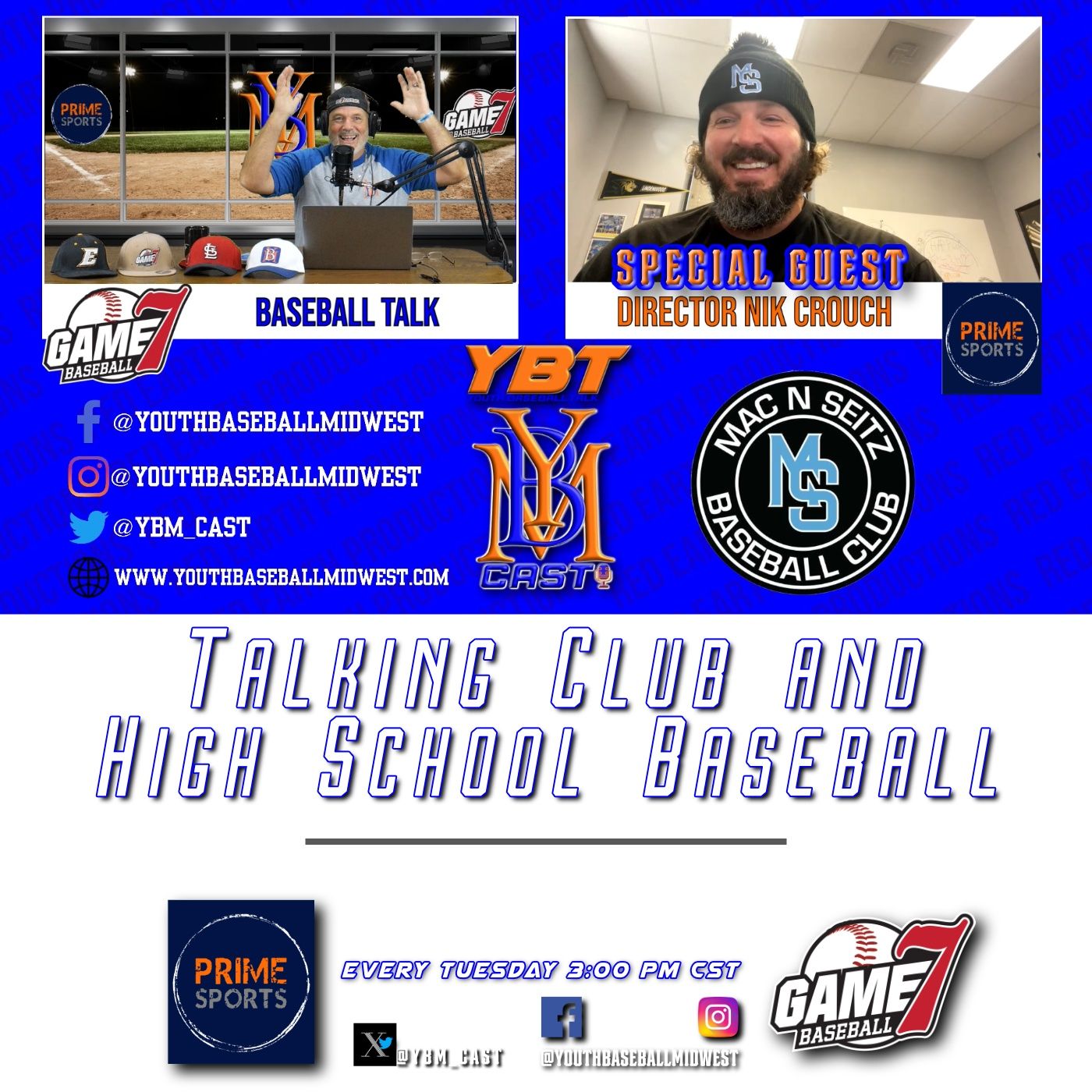 Mac-N-Seitz Director of Baseball Operations Nik Crouch on Baseball Talk episode artwork