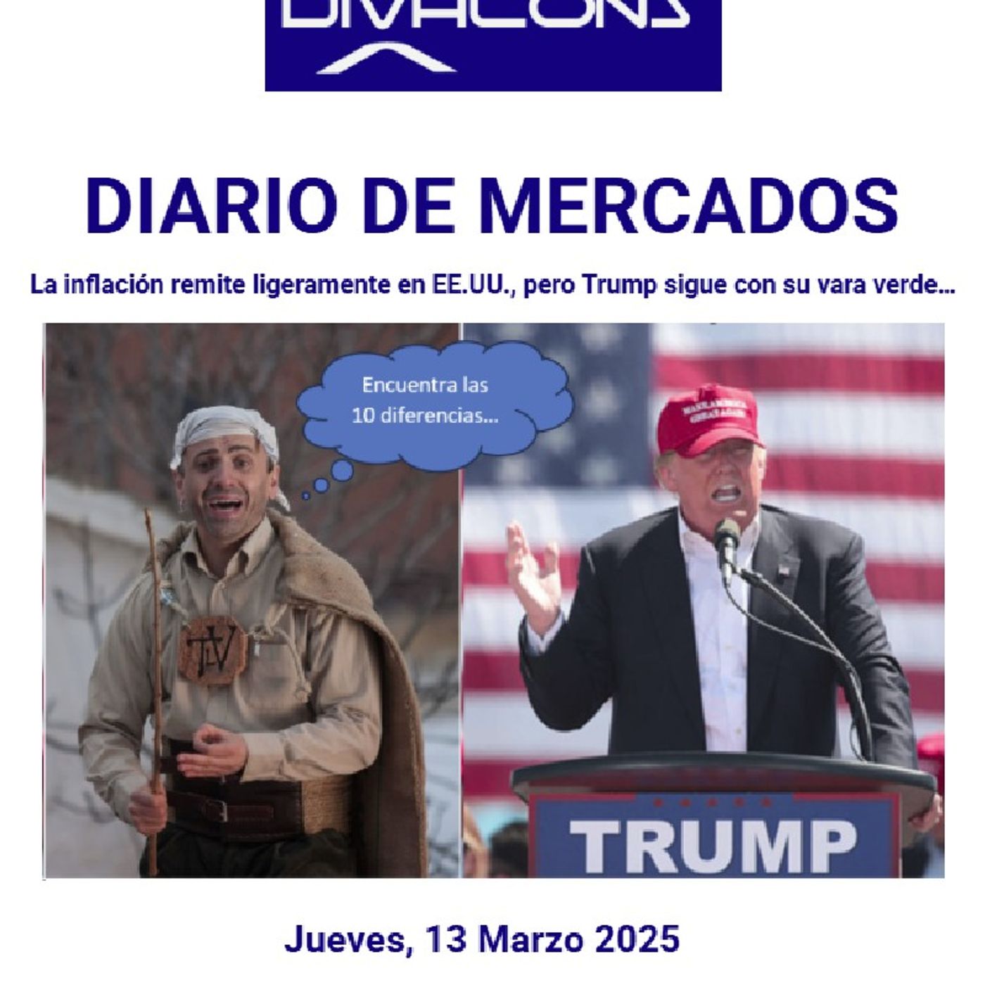 PODCAST en abierto DIARIO DE MERCADOS Jueves 13 Marzo 2025 episode artwork