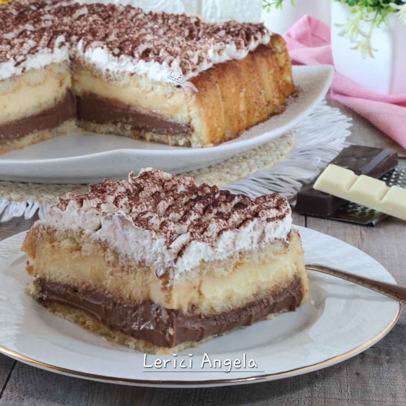 Mattonella Doppio Cioccolato il dolce senza forno  Semplice e Golosa