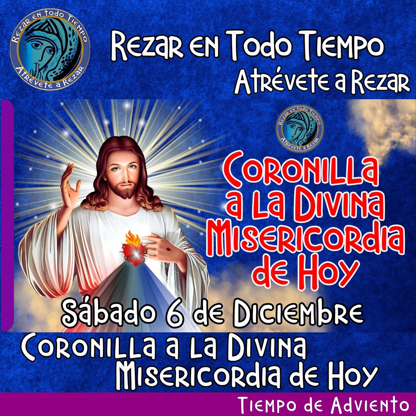 Coronilla a la Divina Misericordia de Hoy Sábado 6 de Diciembre 2025. episode artwork