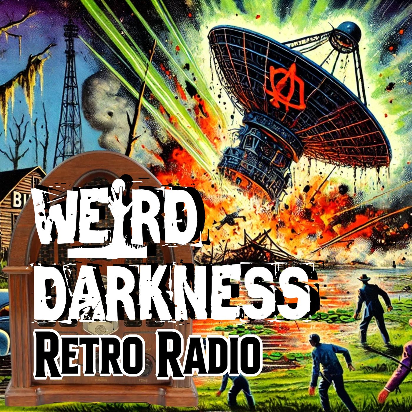 A SATELLITE CRASHES IN BILOXI, MISSISSIPPI! #RetroRadio EP0351 #WeirdDarkness - podcast episode cover