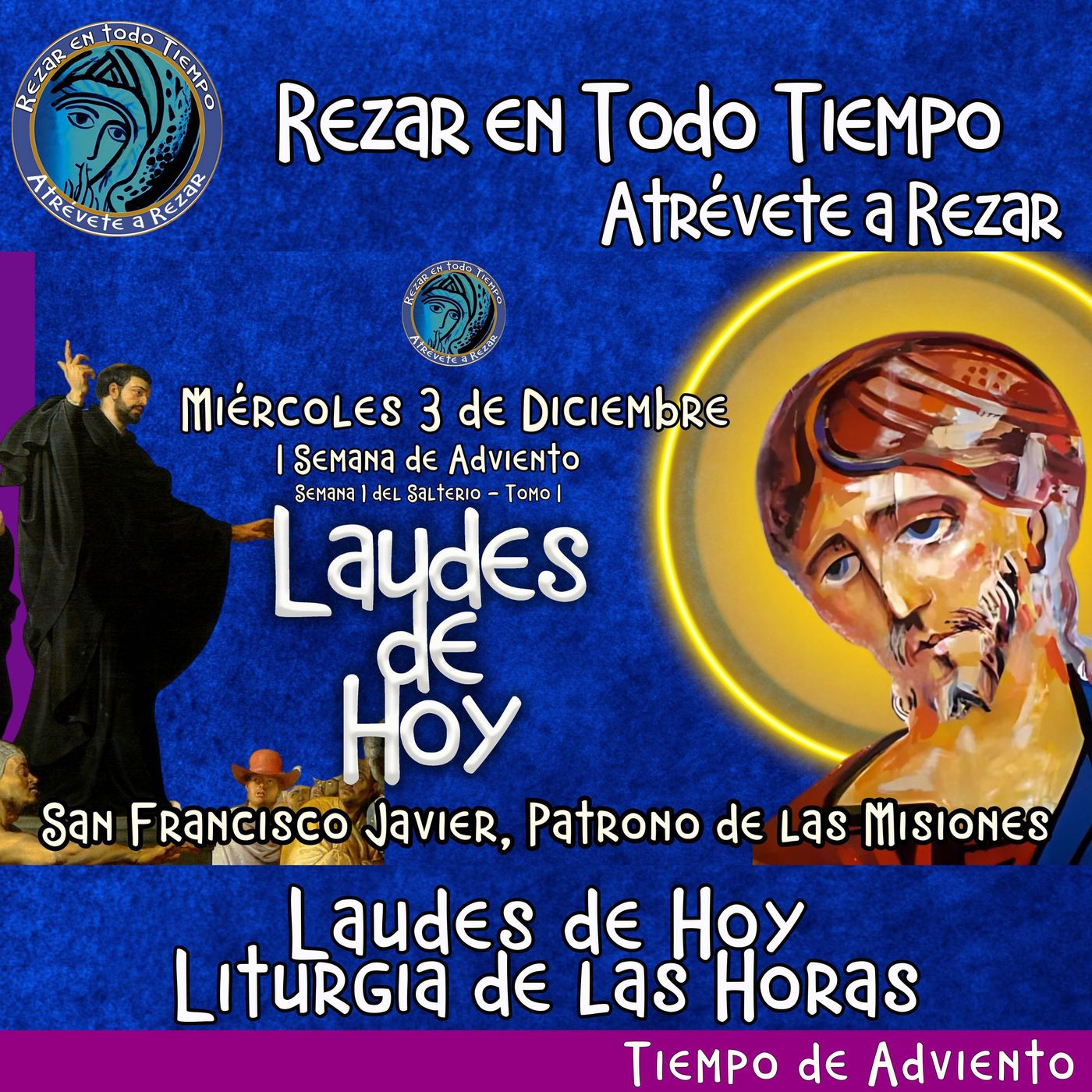 Laudes del dia de hoy. LAUDES MIERCOLES 3 DE DICIEMBRE 2025 ✟ Liturgia de las Horas. ✟  CAMINO NEOCATECUMENAL. episode artwork