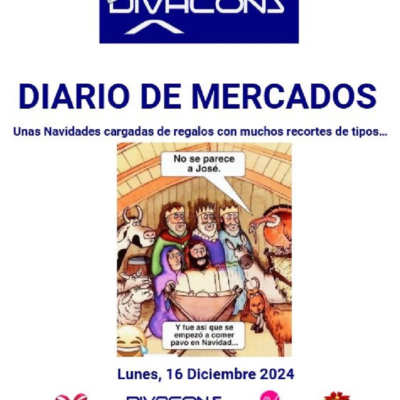 PODCAST en abierto DIARIO DE MERCADOS Lunes 16 Dic 2024 episode artwork